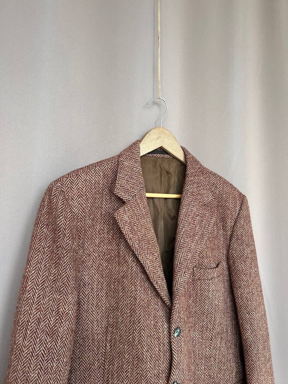 Harris Tweed Harris Tweed Wentex Modell Mens Size M/L Vintage Blazer Size 42R - 3 Thumbnail