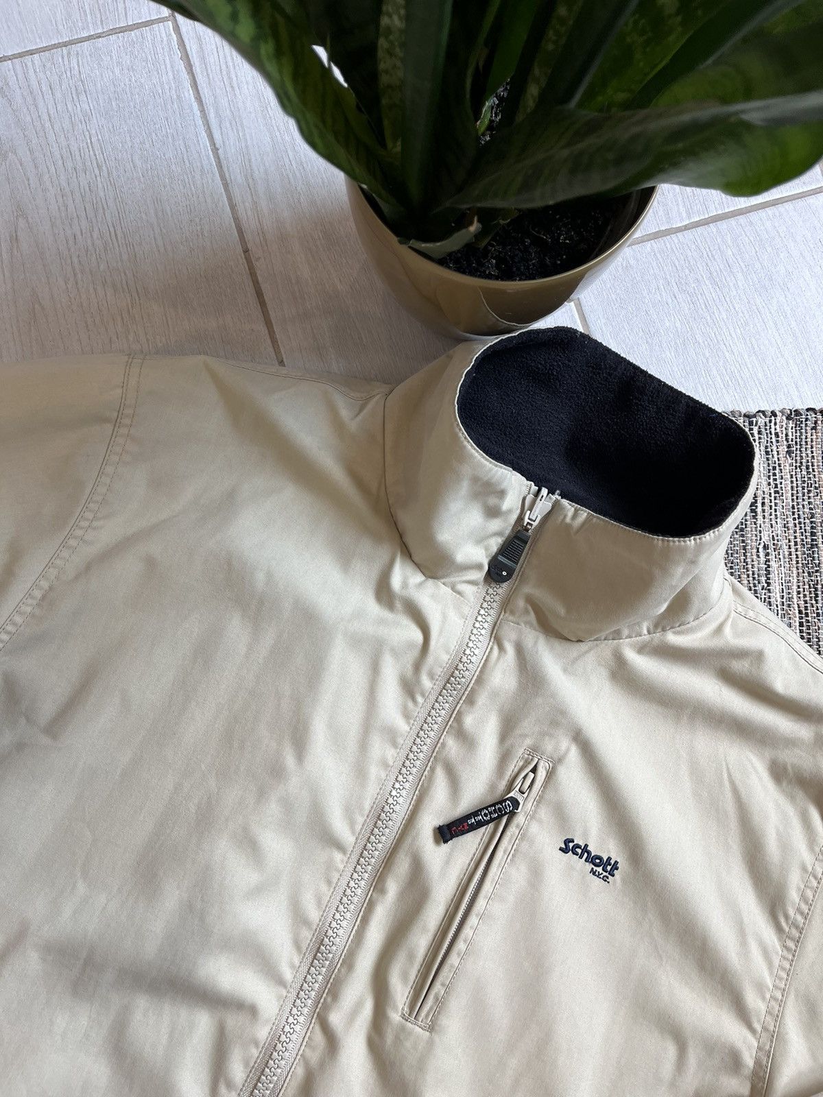 Schott × Vintage Vintage Schott N.Y.C style Reversible Jacket workwear Size US XL / EU 56 / 4 - 14 Thumbnail
