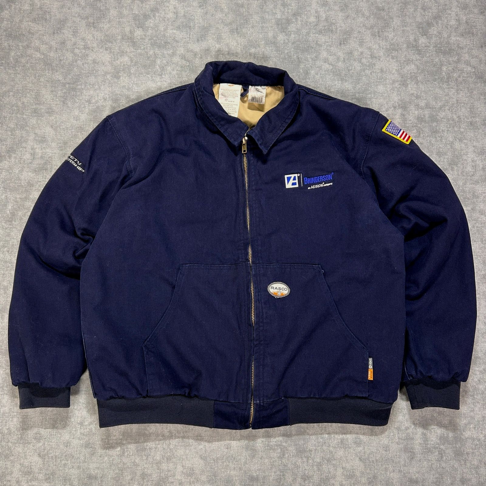 Other Rasco FR3504NV Flame Resistant CAT 4 work canvas jacket 2XL Size US XXL / EU 58 / 5 - 1 Thumbnail