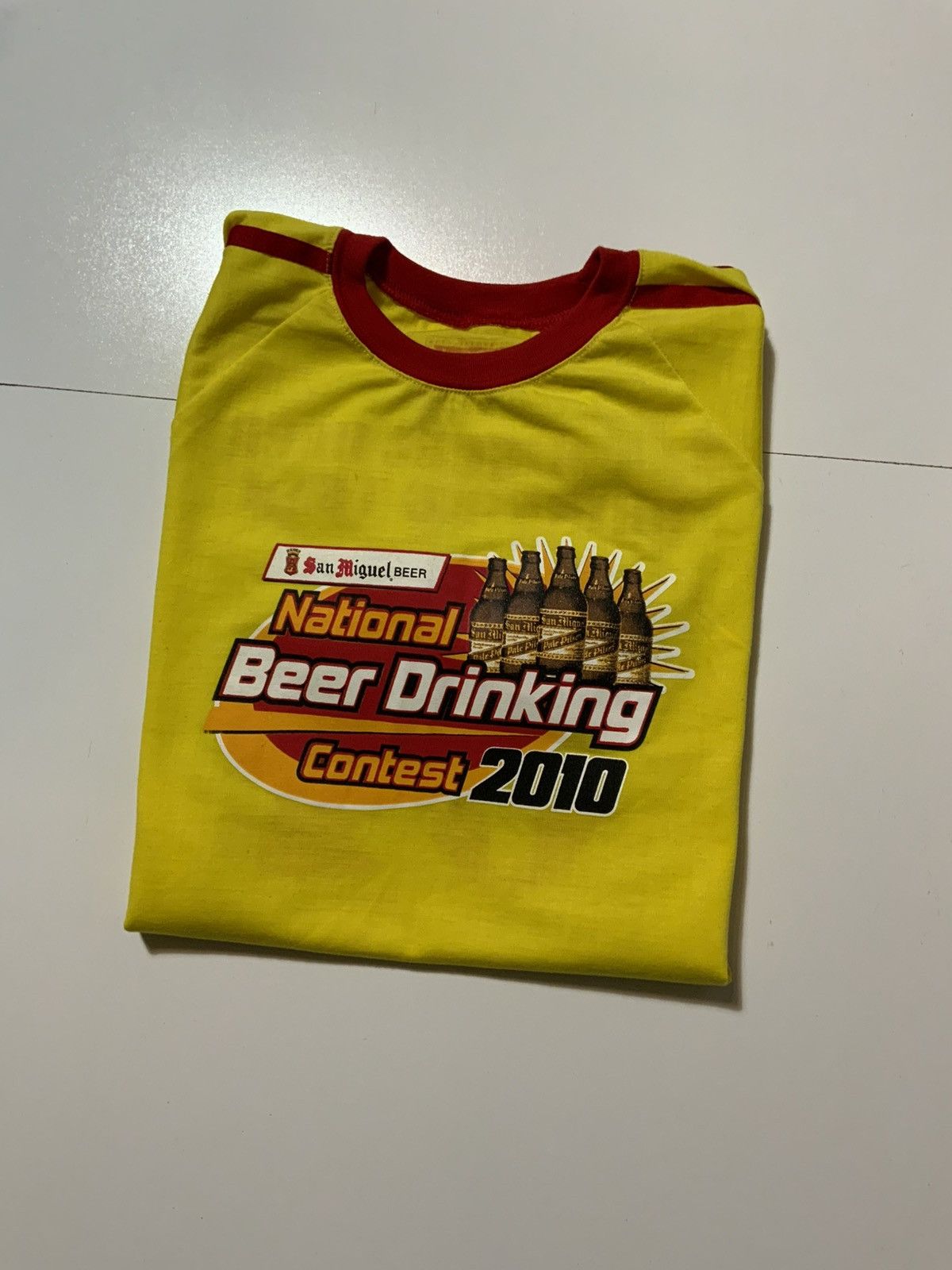Other San Miguel Pale Pilsen Brewery Beer Drinking Contest T-Shirt Size US S / EU 44-46 / 1 - 1 Thumbnail