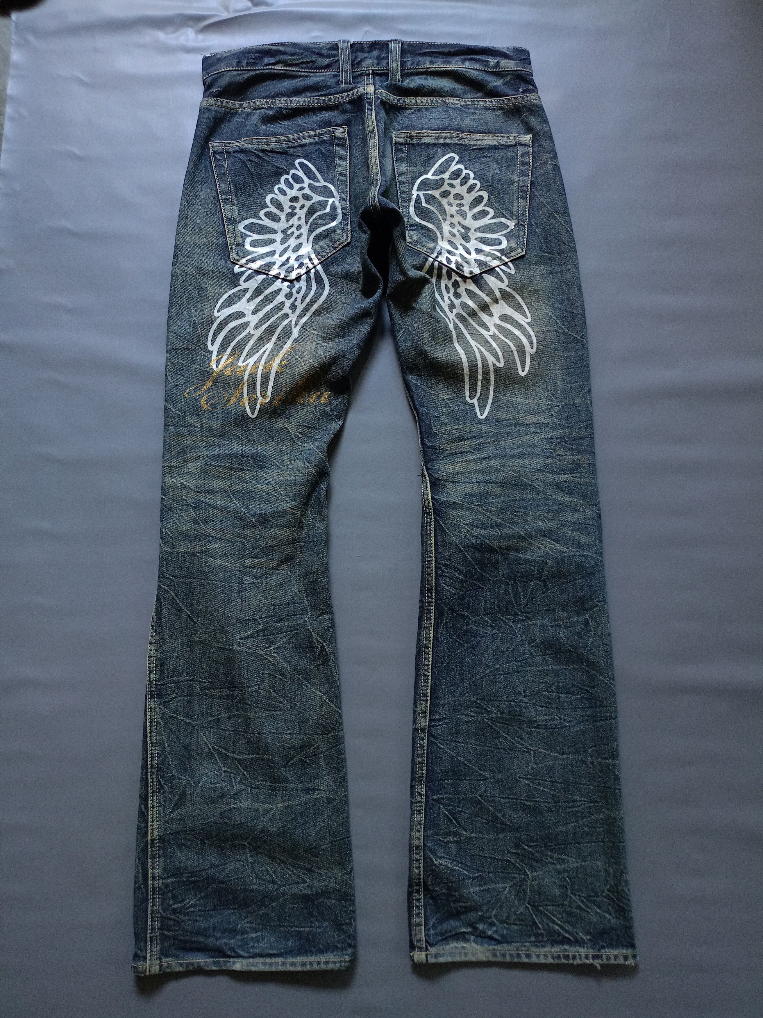 2000s Jacket Serika Flare Denim Pants style ifsixwasnine Lgb