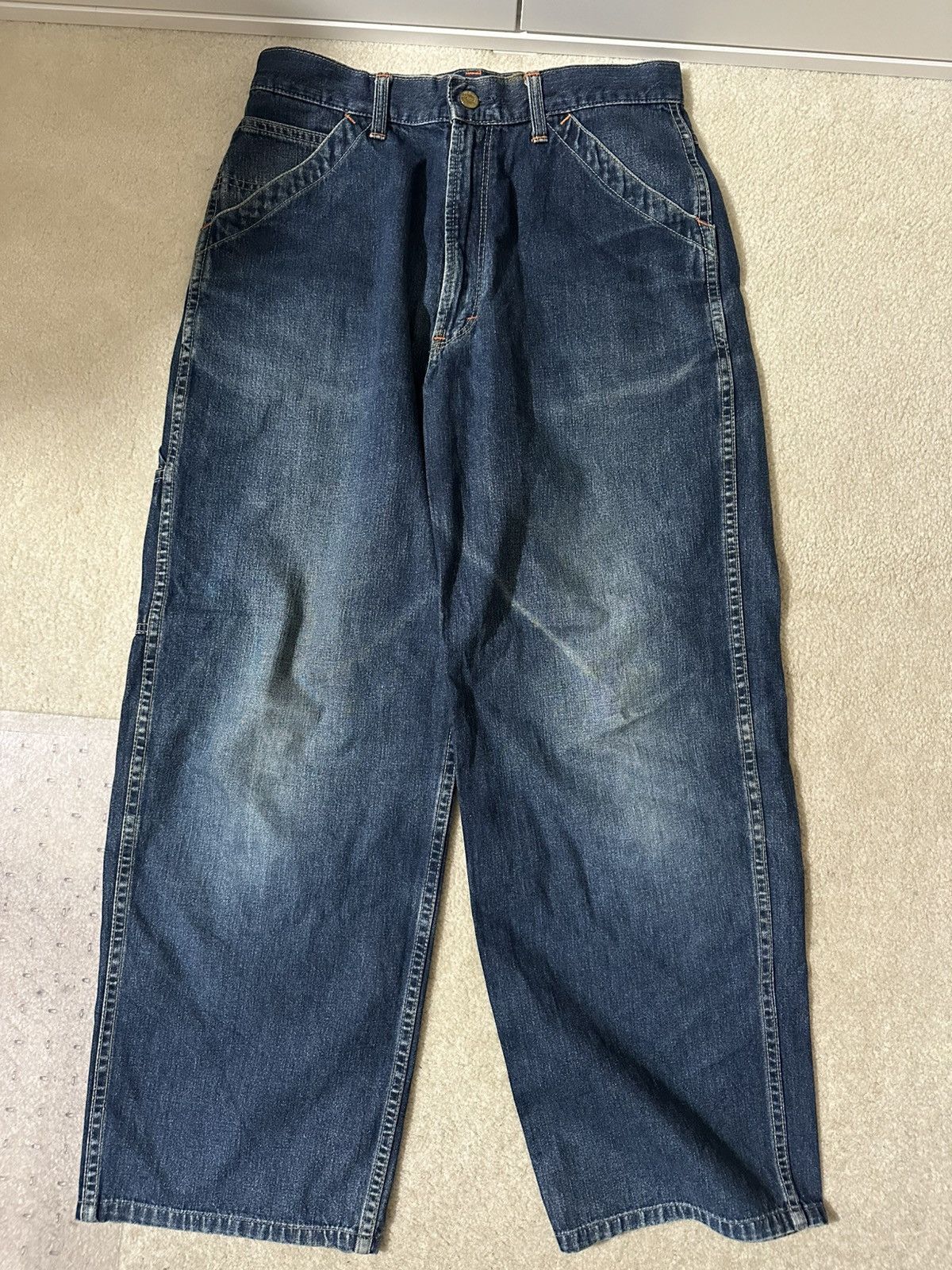 Carhartt Vintage Baggy 1989 Carhartt Jeans 100 Anniversary Edition Size US 29 - 1 Thumbnail