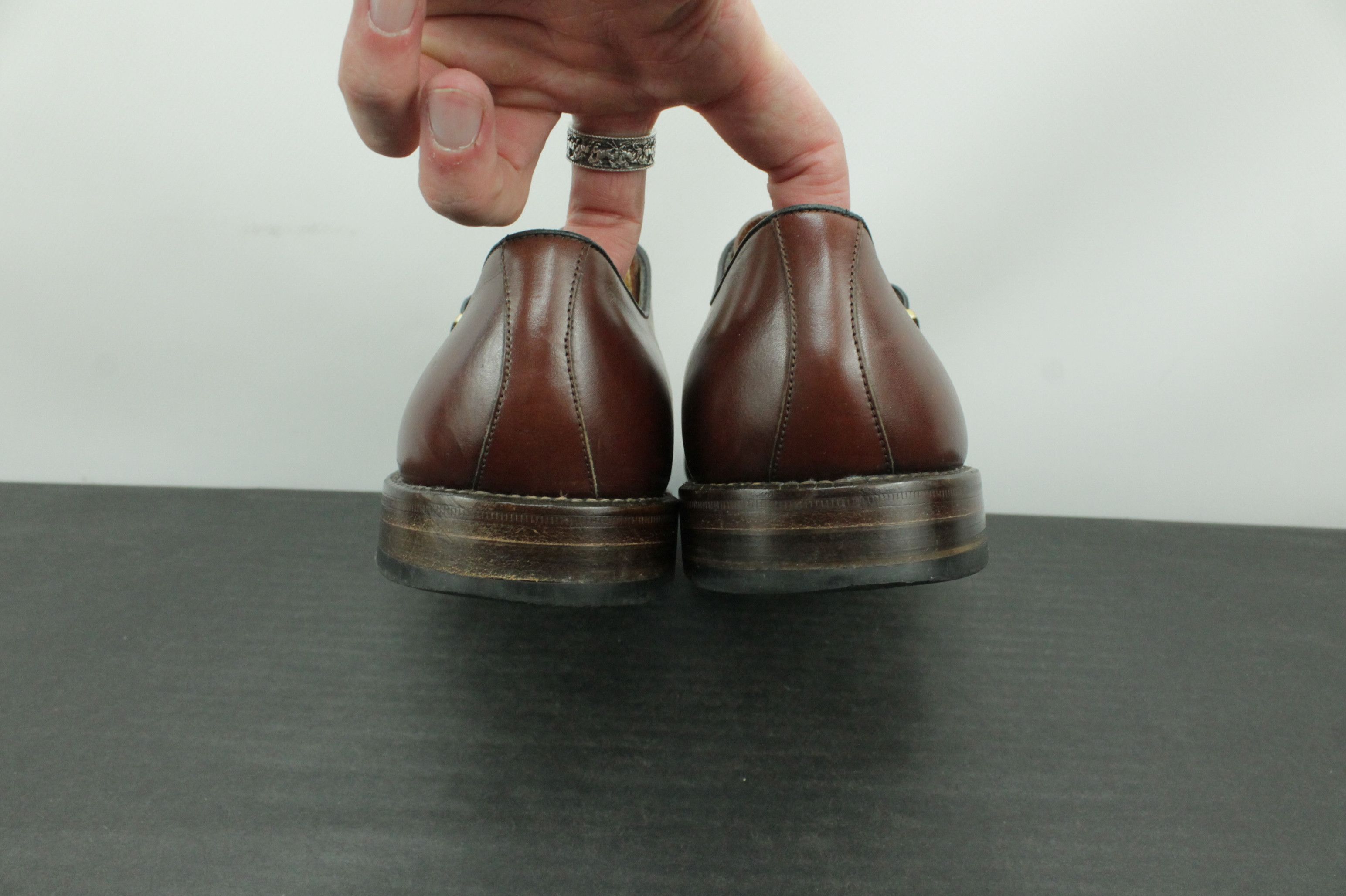 Bally Bally Scribe Handmade Brown Dress Monk Strap Shoes Size US 9 / EU 42 - 5 Thumbnail