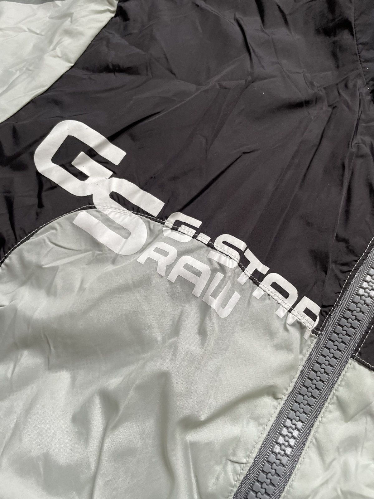 G-Star Vintage 90s G Star Raw 500 Logo Denim Speed Racing Jacket L Size US L / EU 52-54 / 3 - 5 Thumbnail
