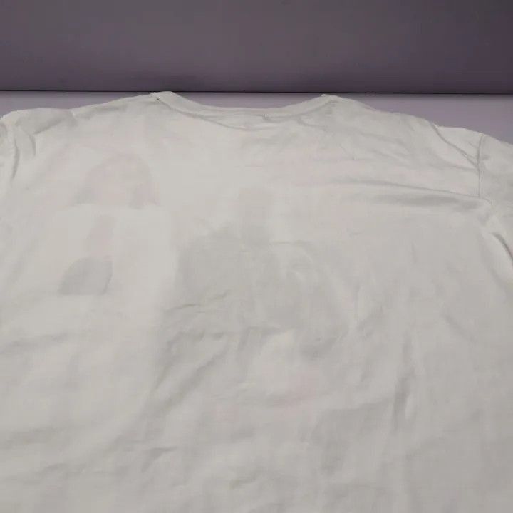 Fendi FENDI Printed Relaxed Fit White T-Shirt -2507 Size US L / EU 52-54 / 3 - 2 Thumbnail
