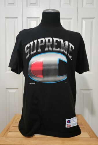 Supreme Supreme Champion Chrome S/S Top Heather Grey Medium | Grailed