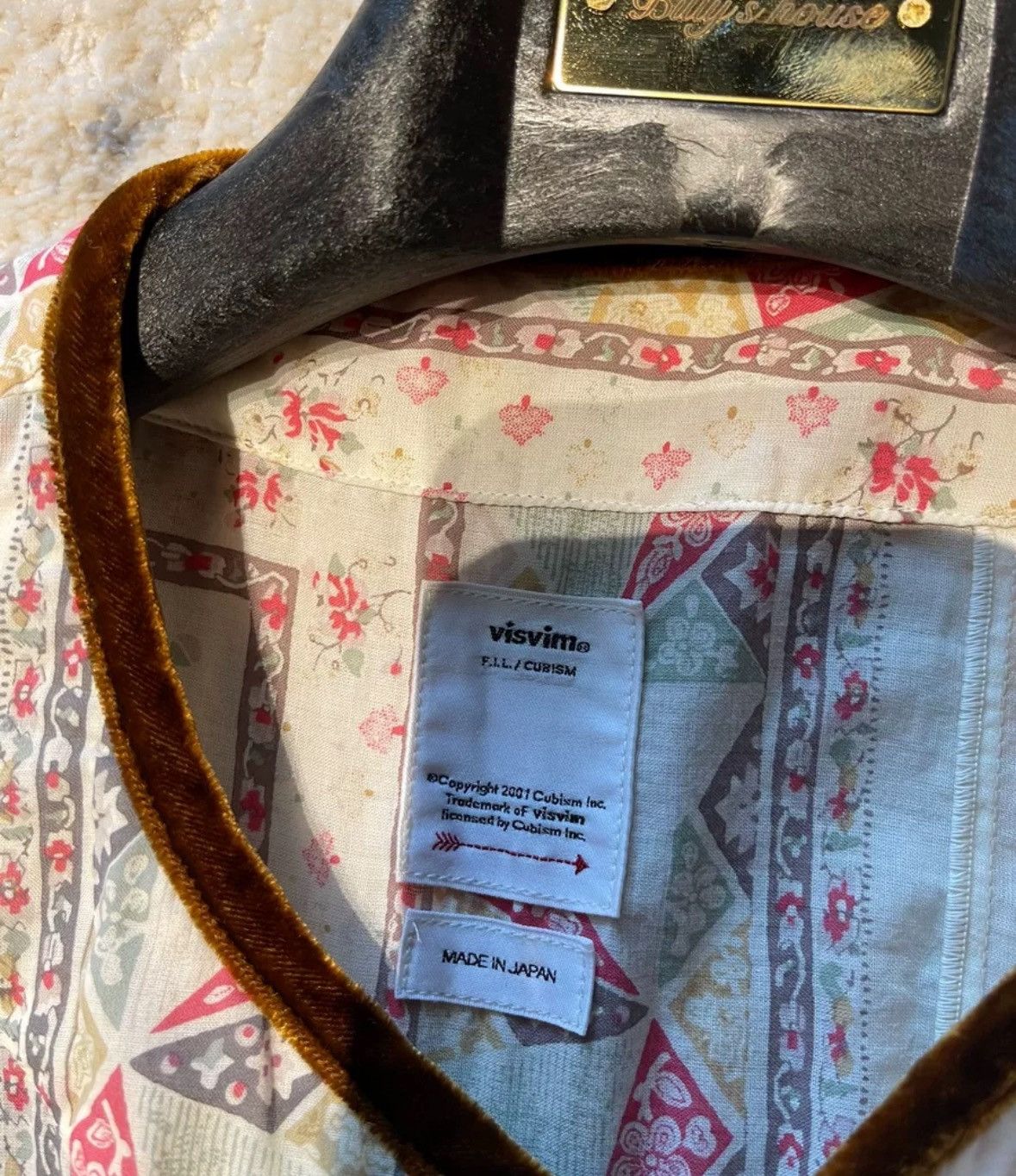 Visvim Visvim 2021SS TUNIC P.O PATCHWORK (N.D) Cashew Flower Shirt Size US XXL / EU 58 / 5 - 3 Thumbnail