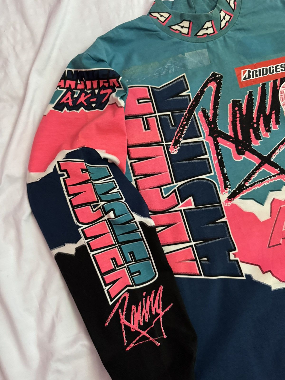 Vintage Vintage 90s Answer Racing Motocross Jersey Size US M / EU 48-50 / 2 - 5 Thumbnail