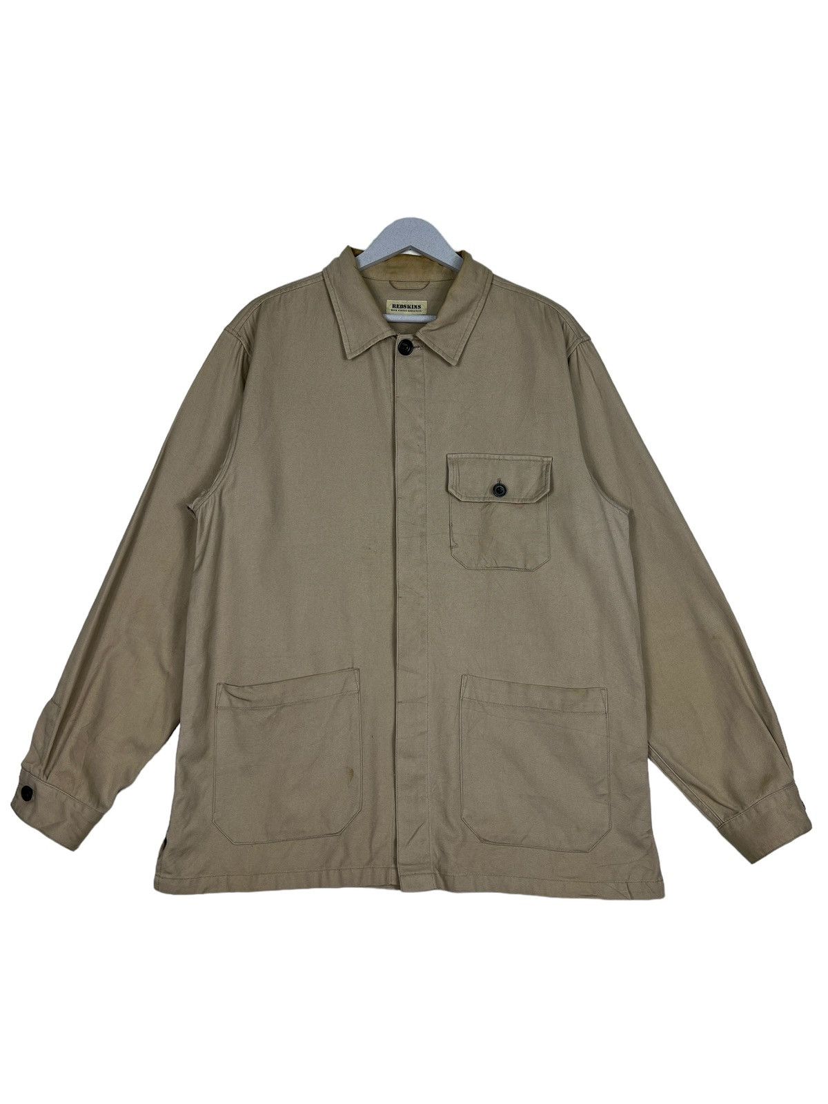 Japanese Brand 🔥 VINTAGE REDSKINS WORKERS BLOUSON JACKET Size US M / EU 48-50 / 2 - 2 Thumbnail