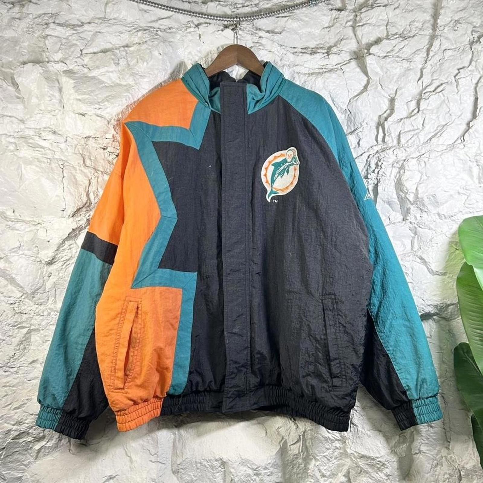 Starter Vintage 90s Apex One Miami Dolphins Puffer Jacket Size XL Size US XL / EU 56 / 4 - 3 Thumbnail
