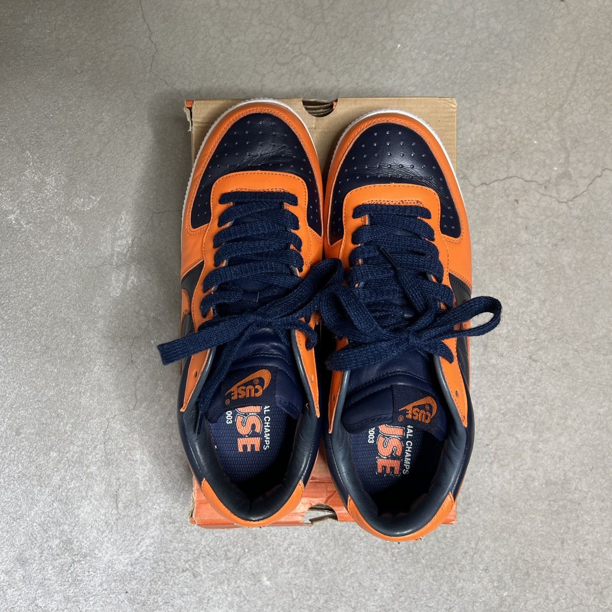 Vintage Vintage Nike Terminator Zoom Low Syracuse 2003 Size US 10.5 / EU 43-44 - 2 Thumbnail