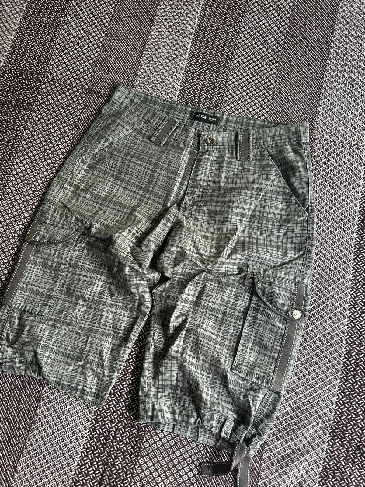 G-Star G-Star Raw Baggy Rap Shorts Unisex Streetwear Size 32 Size US 32 / EU 48 - 7 Thumbnail