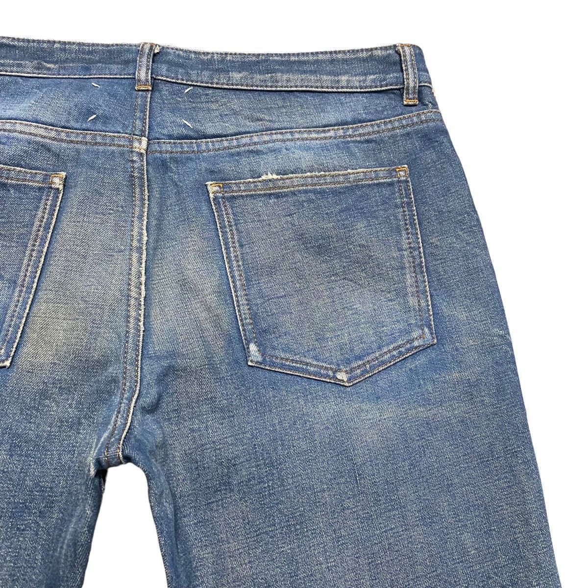 Maison Margiela Vintage Maison Margiela Raw Denim Jeans Washed Blue Size US 32 / EU 48 - 11 Thumbnail