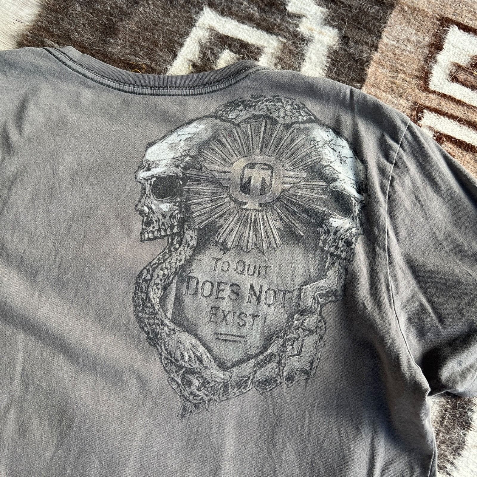 Tapout Tapout Y2K Skull T-Shirt 9948AC Size US M / EU 48-50 / 2 - 7 Thumbnail