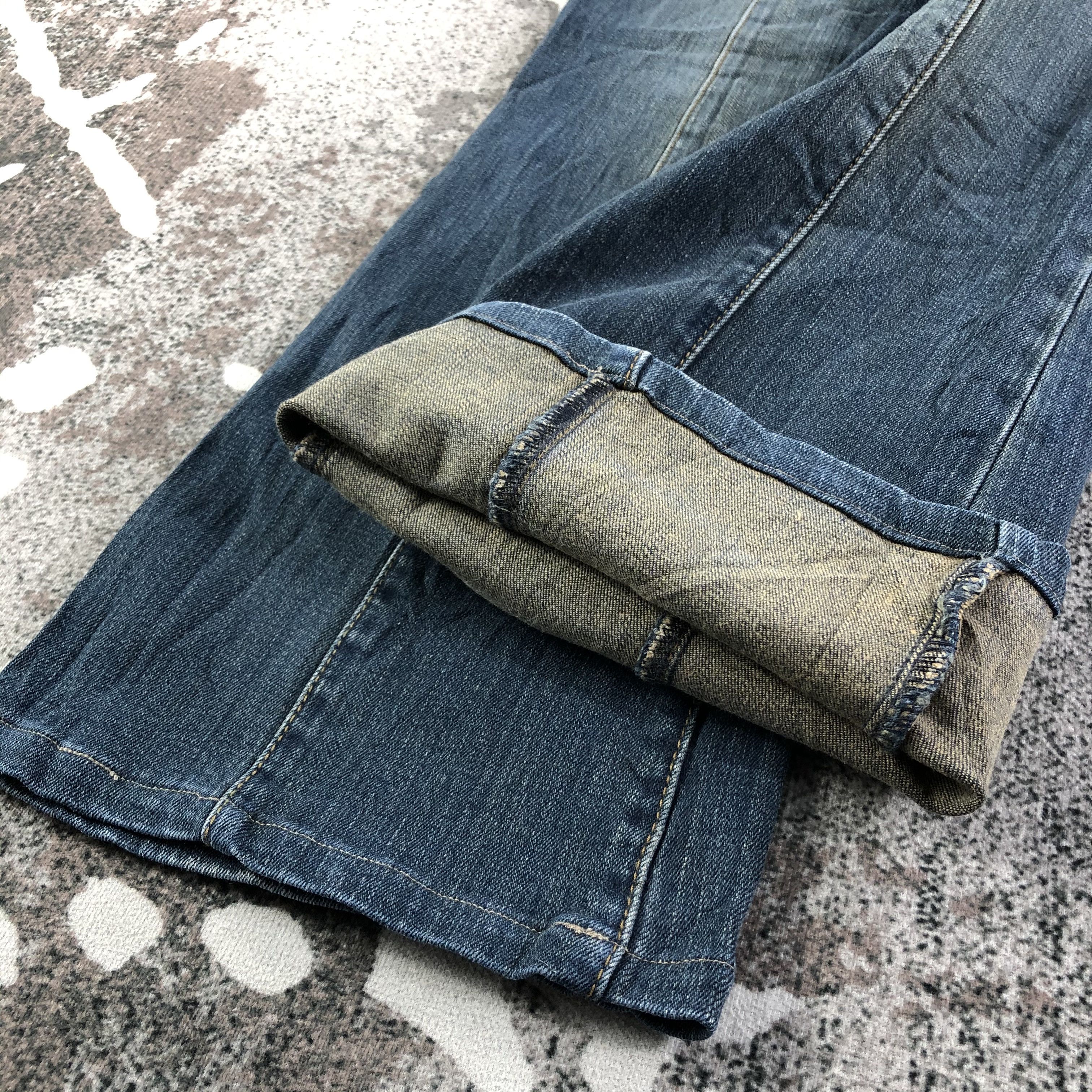 Japanese Brand Japanese Brand Theoria Jeans Blue Flare Denim KJ1757 Size 27" / US 4 / IT 40 - 6 Thumbnail