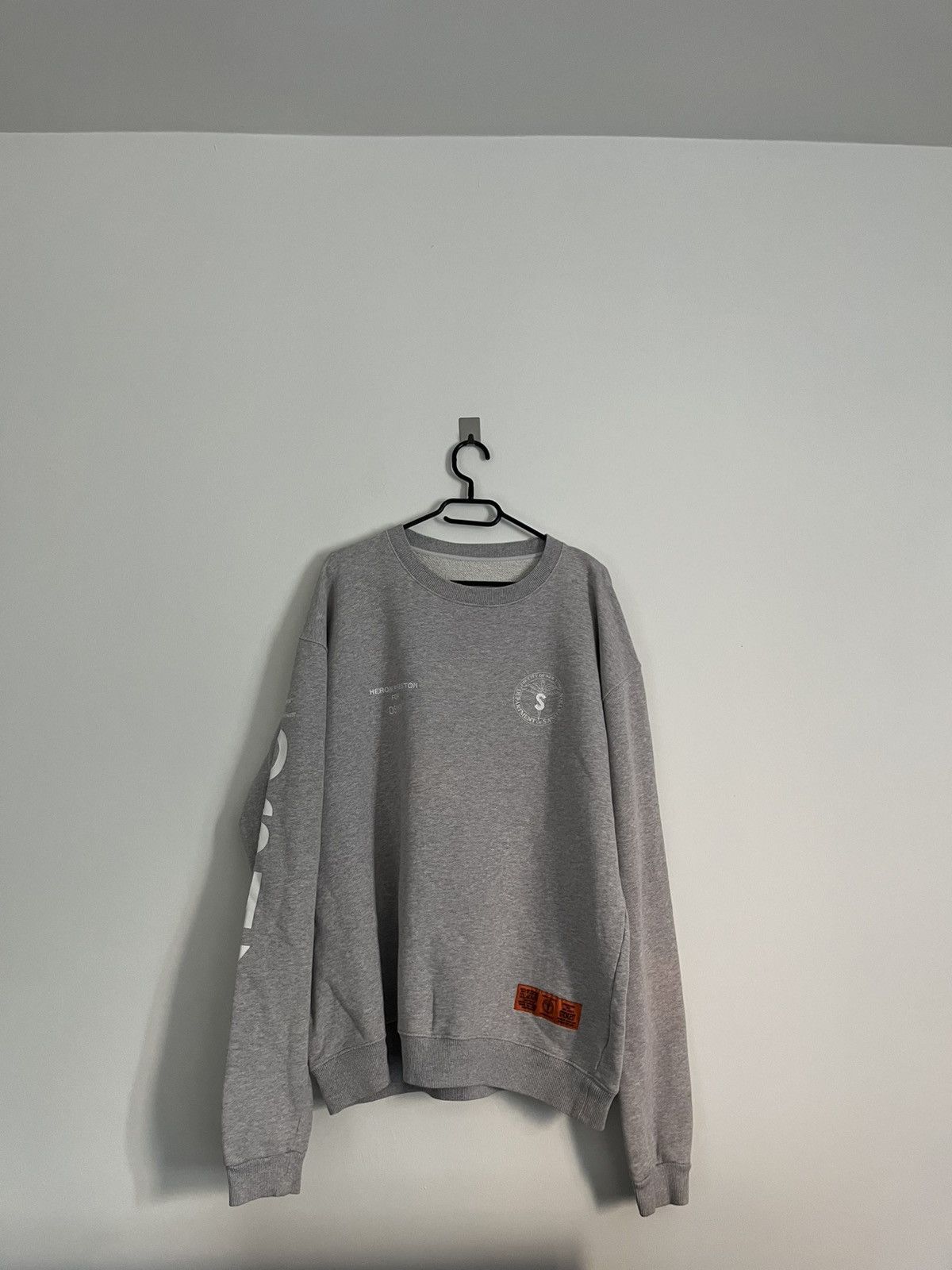 Heron Preston Heron Preston Crewneck DSNY Size US M / EU 48-50 / 2 - 1 Thumbnail