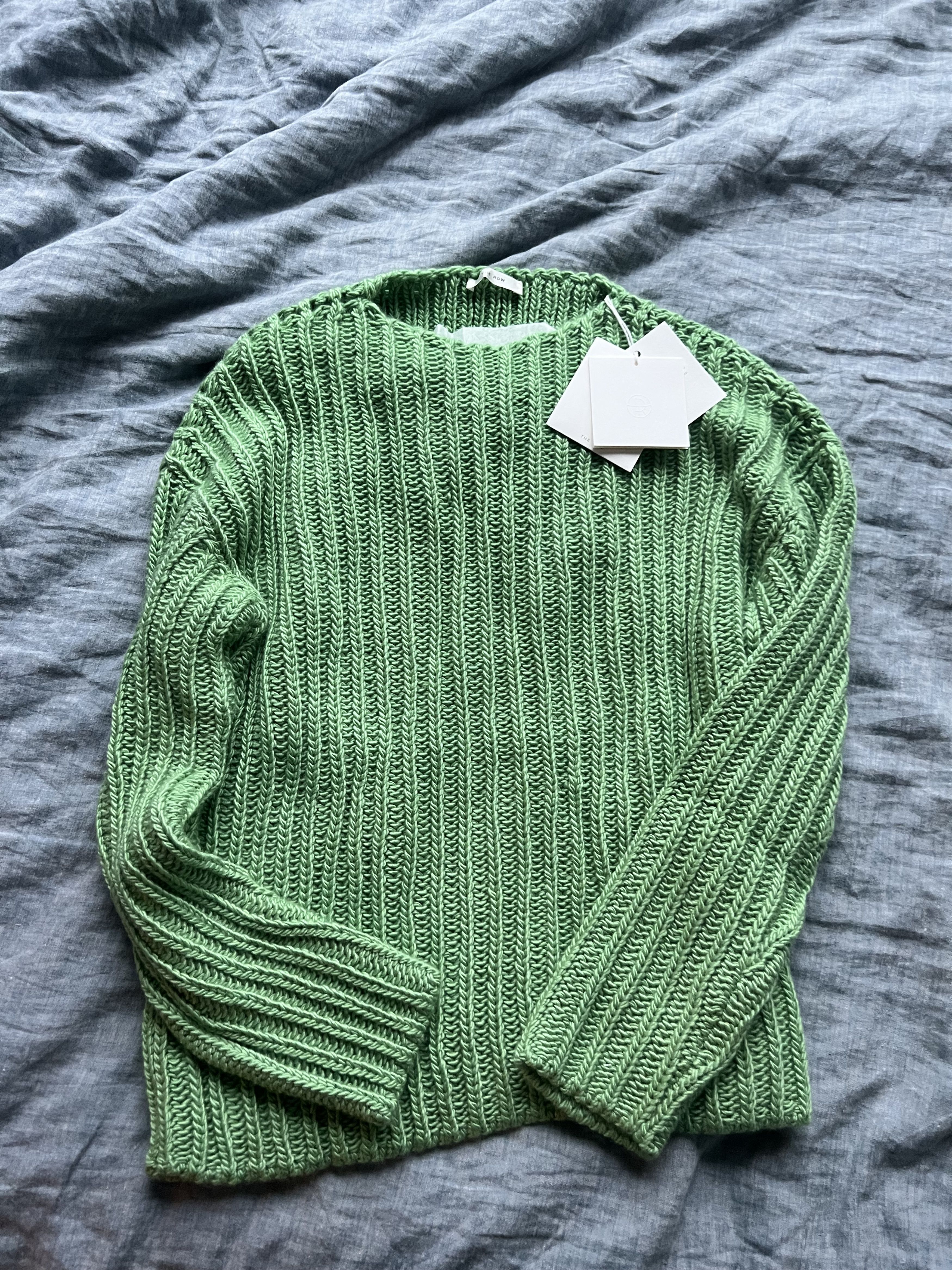 The Row 5000USD Marnie Top in Cashmere Size US L / EU 52-54 / 3 - 2 Thumbnail