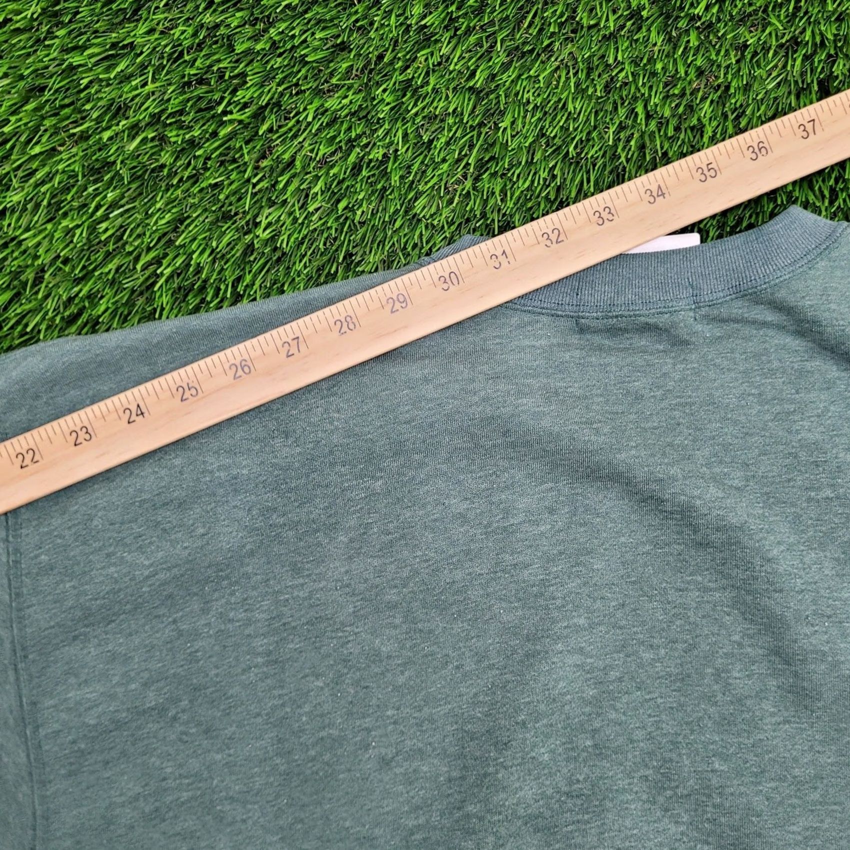 Gap VINTAGE GAP SPORT Sweatshirt Mens M 22x25 Green Cropped Baggy Crew Neck 1980s 80s Retro Size US M / EU 48-50 / 2 - 6 Thumbnail