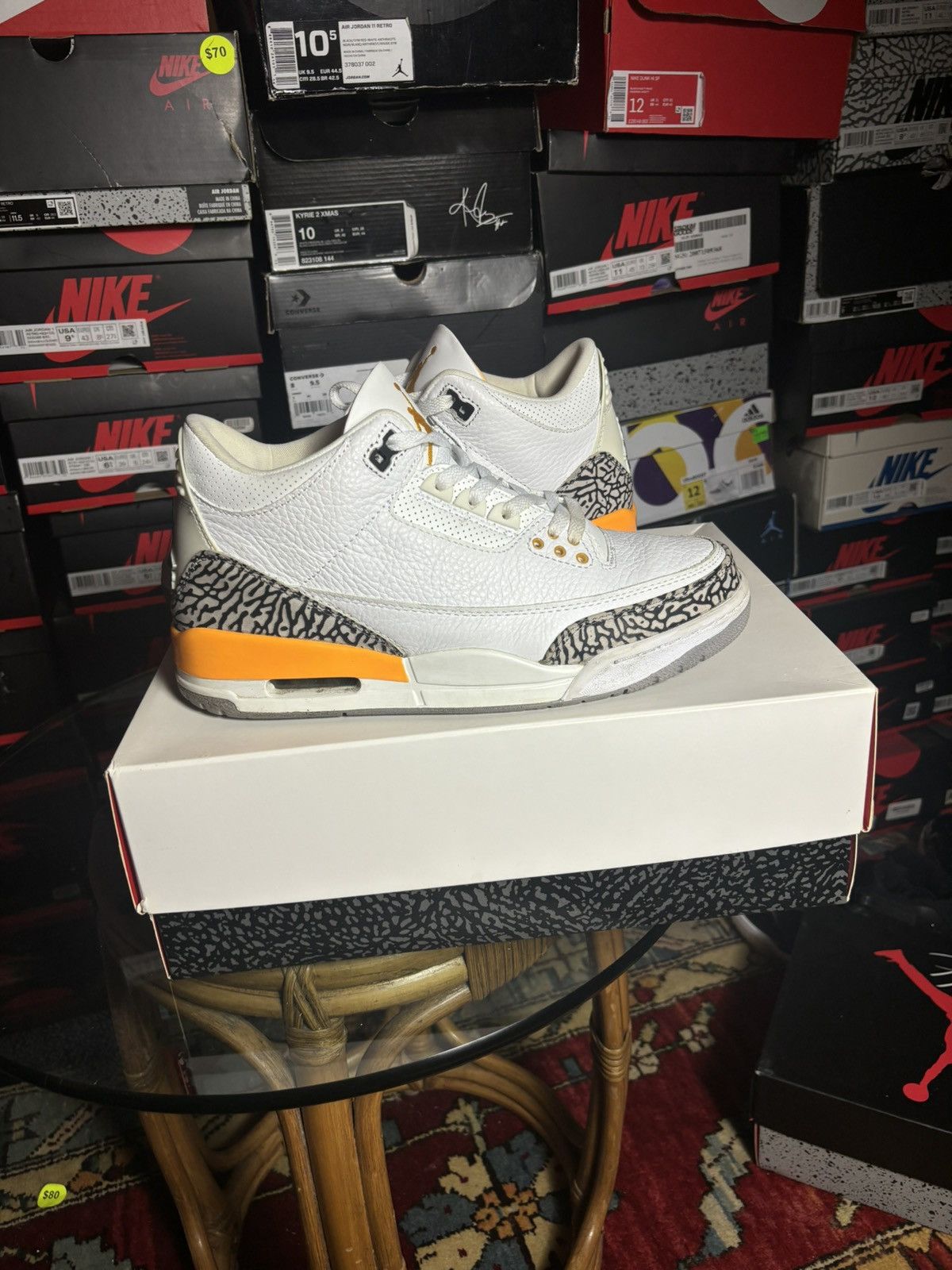Jordan Brand Jordan 3 laser orange size 11 W 9.5 M Size US 11 / EU 44 - 2 Thumbnail