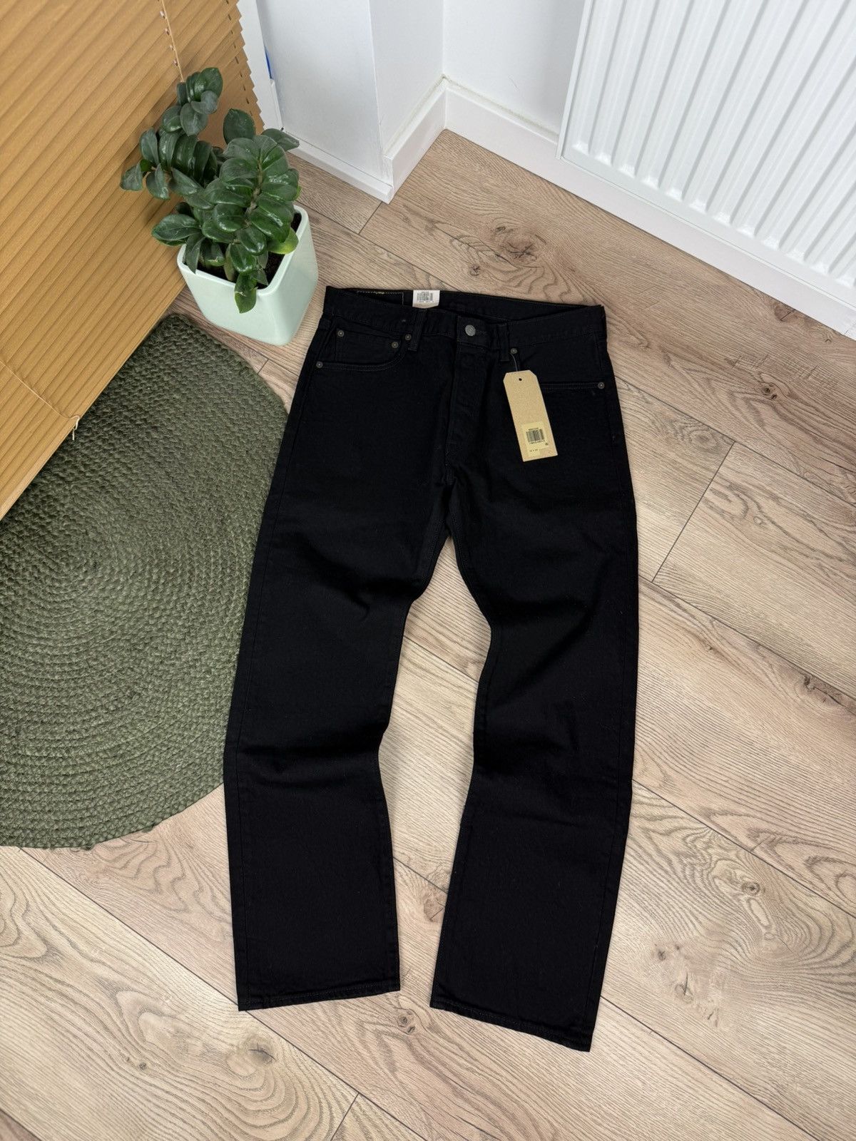 Levi's Vintage Levi’s 501 Black Denim Jeans 32x30 Size US 32 / EU 48 - 6 Thumbnail