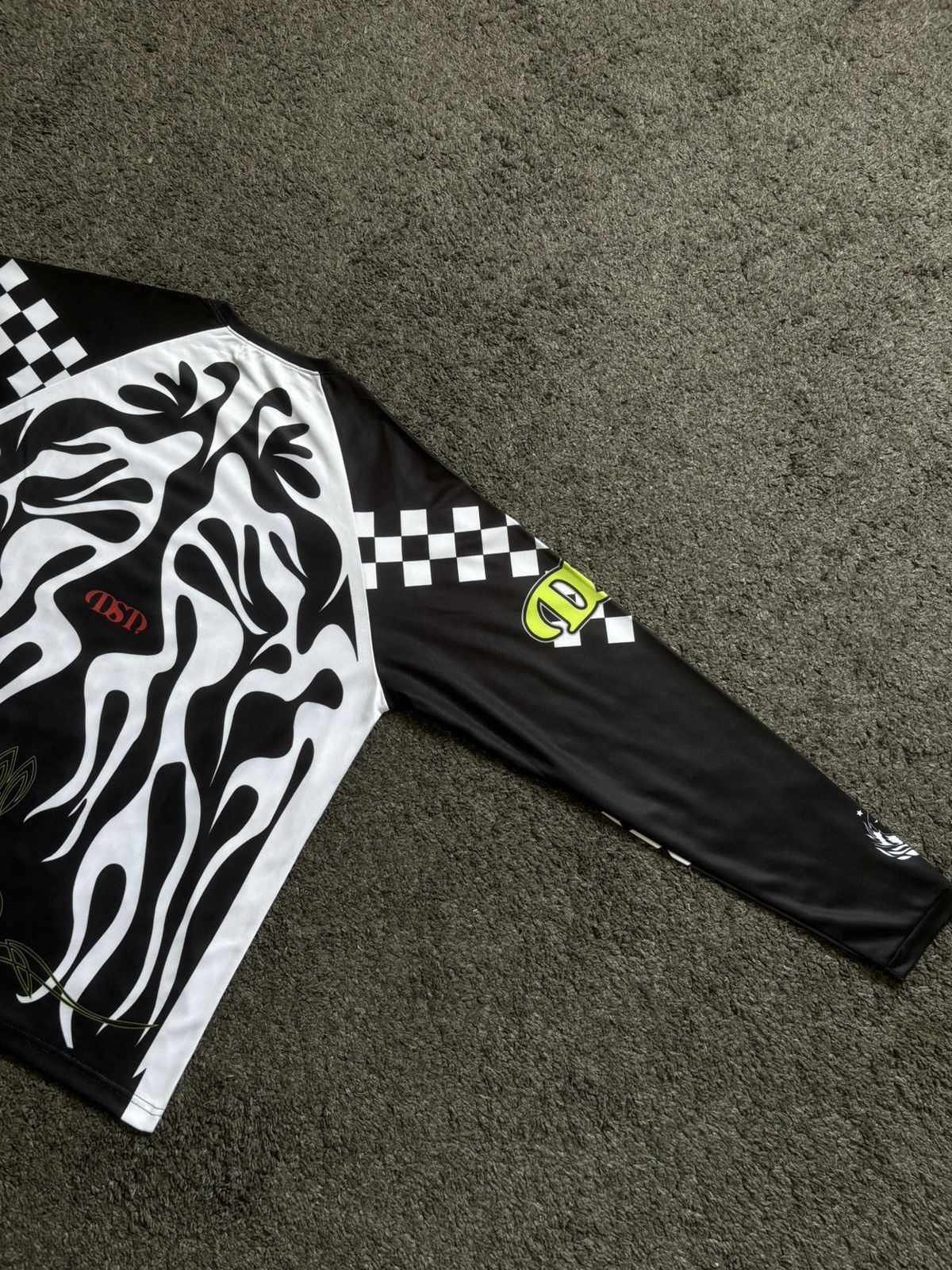 Other Vintage duckdive waveclub racing unisex white black jersey Size US L / EU 52-54 / 3 - 17 Thumbnail