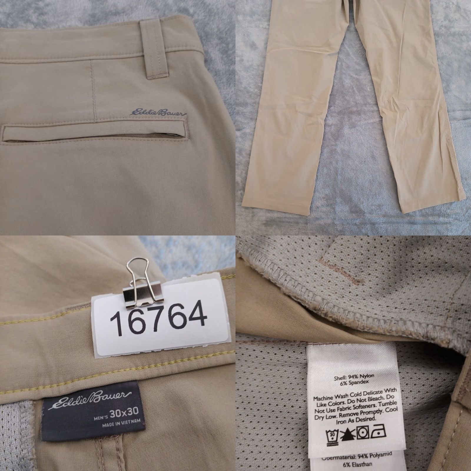 Eddie Bauer Eddie Bauer Pants Mens Size 30 Beige Flat Front Chino Nylon 30x29 Mens Pants Beige Chino Flat Front Nylon Spandex 30 29 Women? No. Size US 30 / EU 46 - 8 Thumbnail