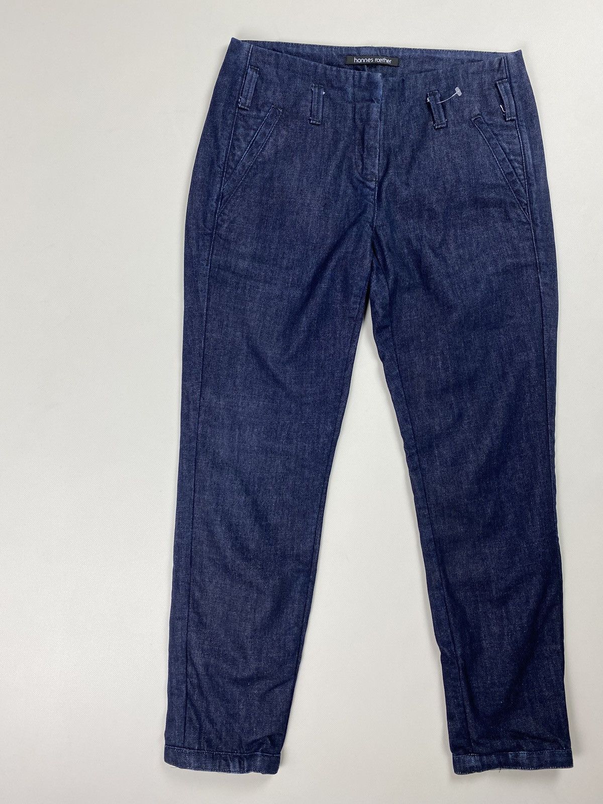 hannes roether Hannes Roether ladies Avant-garde denim jeans size S Size 25" / US 0 / IT 36 - 2 Thumbnail
