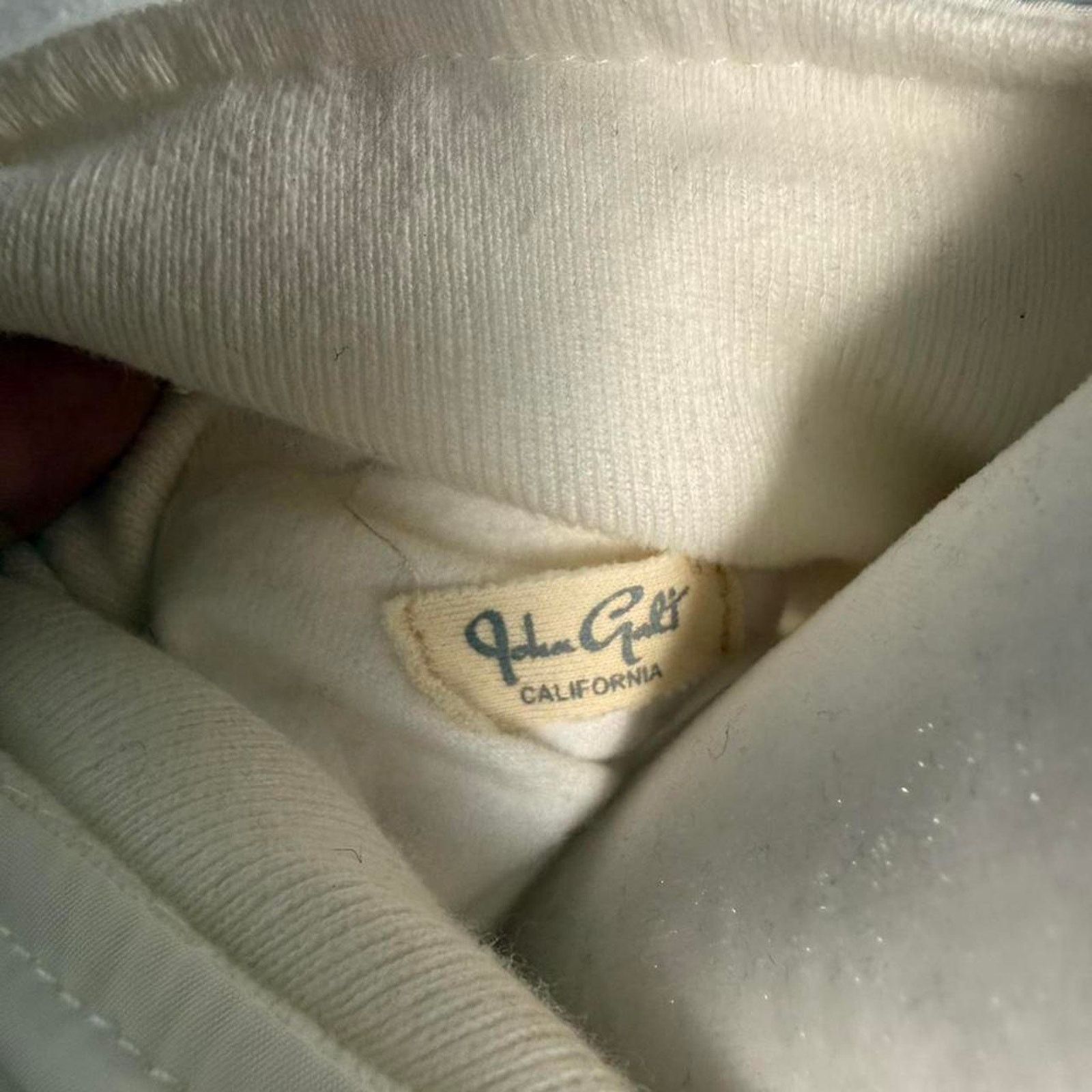 Brandy Melville John galt new york cream windbreaker jacket Size XL / US 12-14 / IT 48-50 - 4 Thumbnail