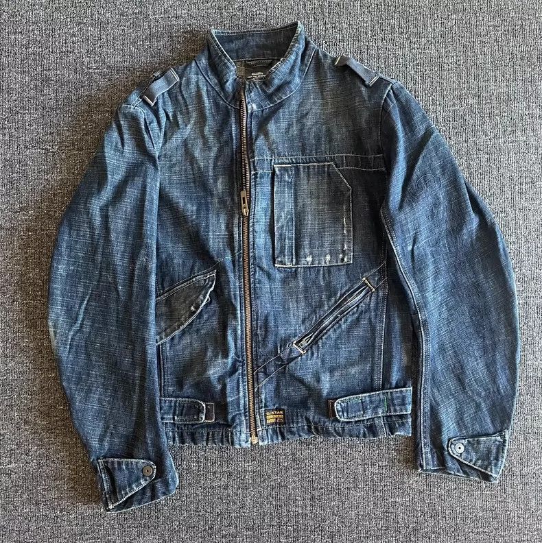 G-Star Raw Chopper Denim Jacket Limited-yf