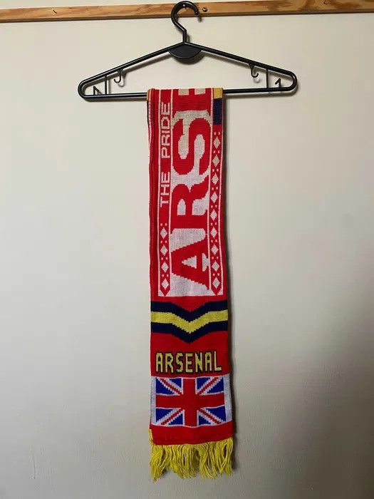 Other Vintage rare Football Scarf - ARSENAL LONDON F.C. - UNIQUE Size ONE SIZE - 1 Thumbnail