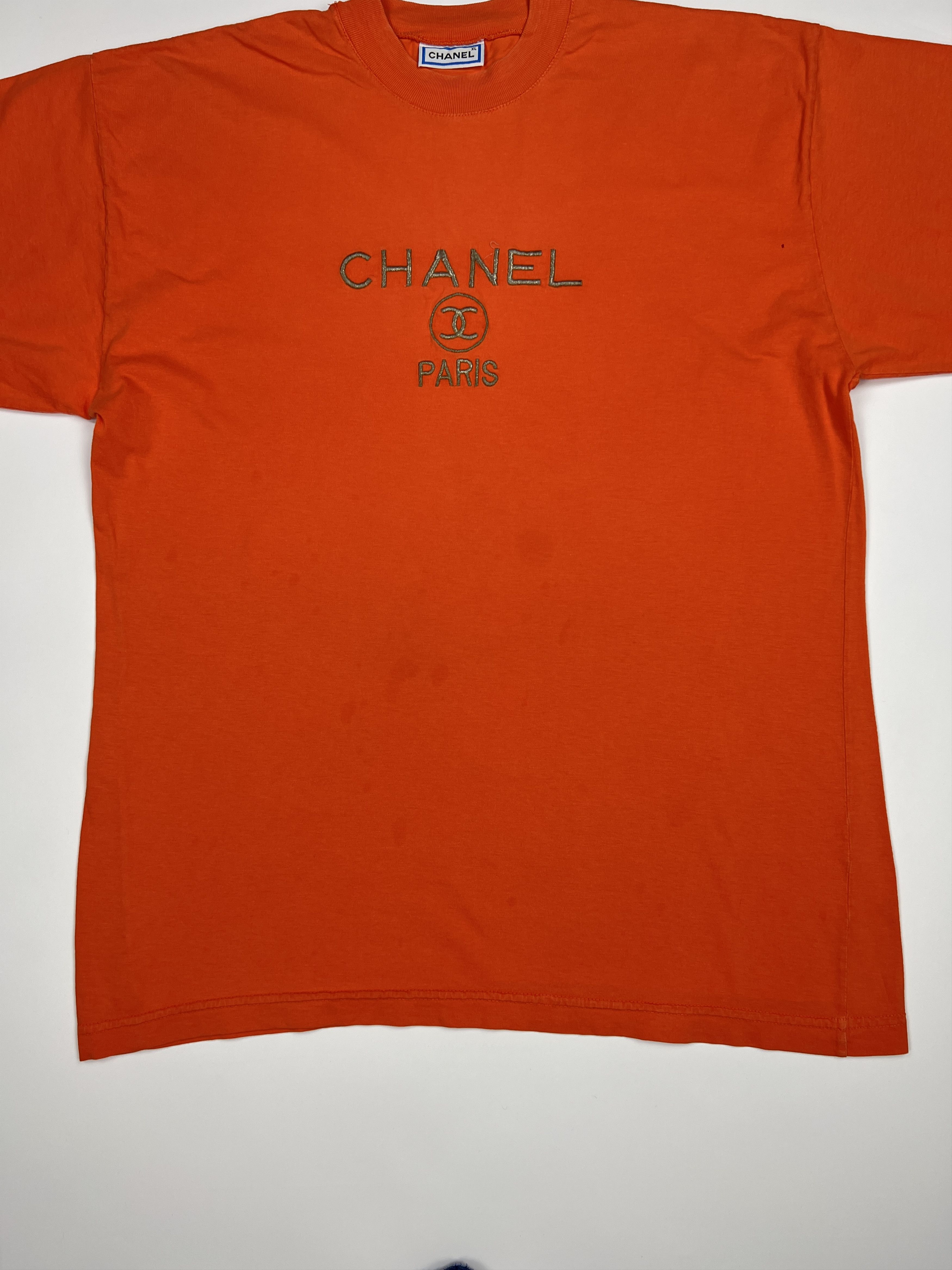 Designer × Vintage Vintage Embroidered Logo 90s Tee Size US XL / EU 56 / 4 - 8 Thumbnail