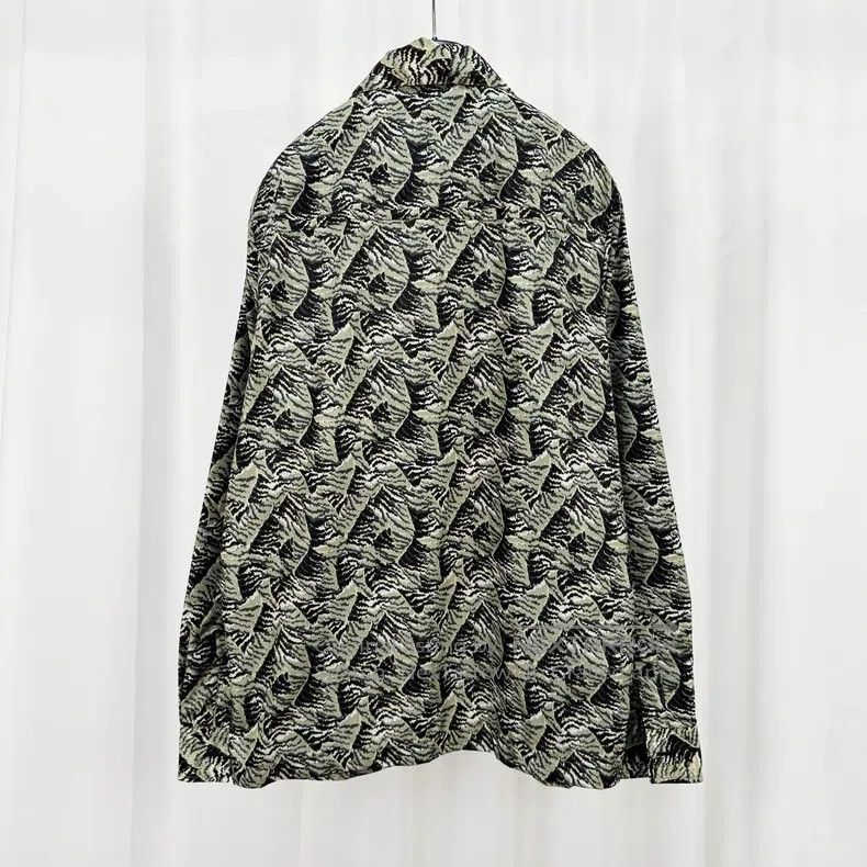Acne Studios Acne Studios Green Hill Printed Zipper Jacket Size US M / EU 48-50 / 2 - 2 Thumbnail