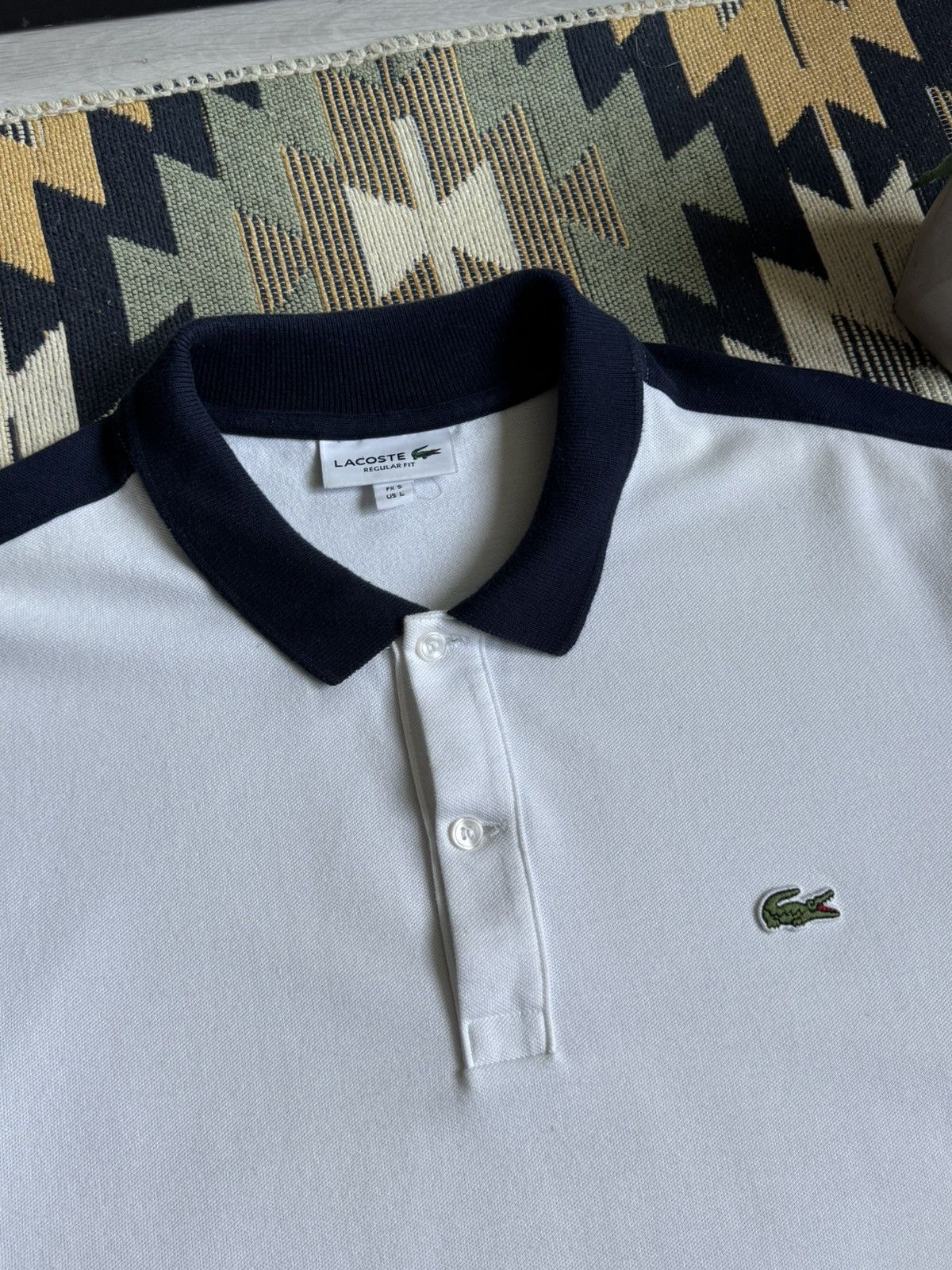 Lacoste Vintage Lacoste Luxury Polo T-shirt Size US L / EU 52-54 / 3 - 6 Thumbnail