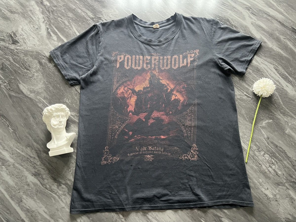 Band Tees Power Wolf : Vade Santana Metal Is Religion Size US M / EU 48-50 / 2 - 3 Thumbnail