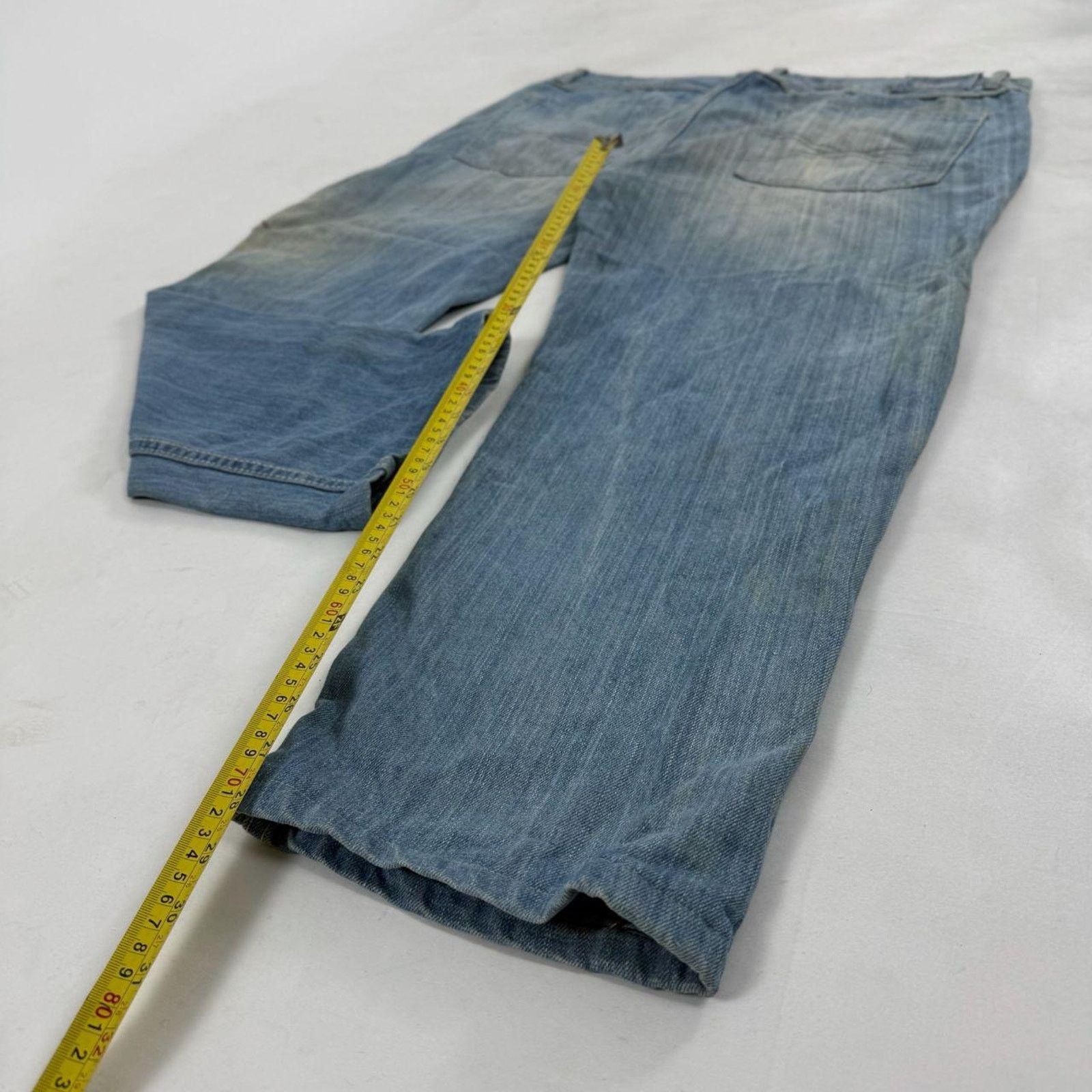 Japanese Brand × Marithe + Francois Girbaud × Vintage Vintage y2k marithe francois girbaud grunge archive jeans Size US 42 / EU 58 - 3 Thumbnail