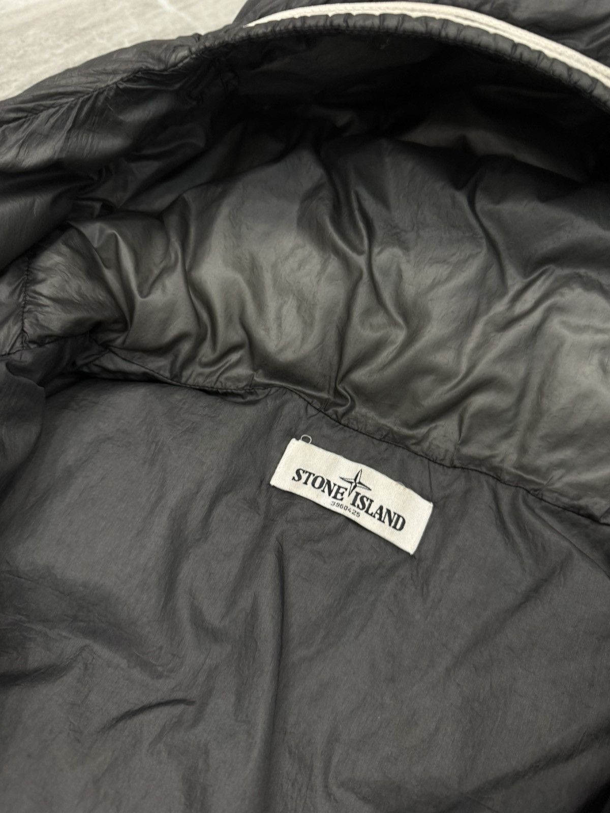 Stone Island Vintage Stone Island Garment Dyed Down Jacket 90s Casual Size US XL / EU 56 / 4 - 8 Thumbnail