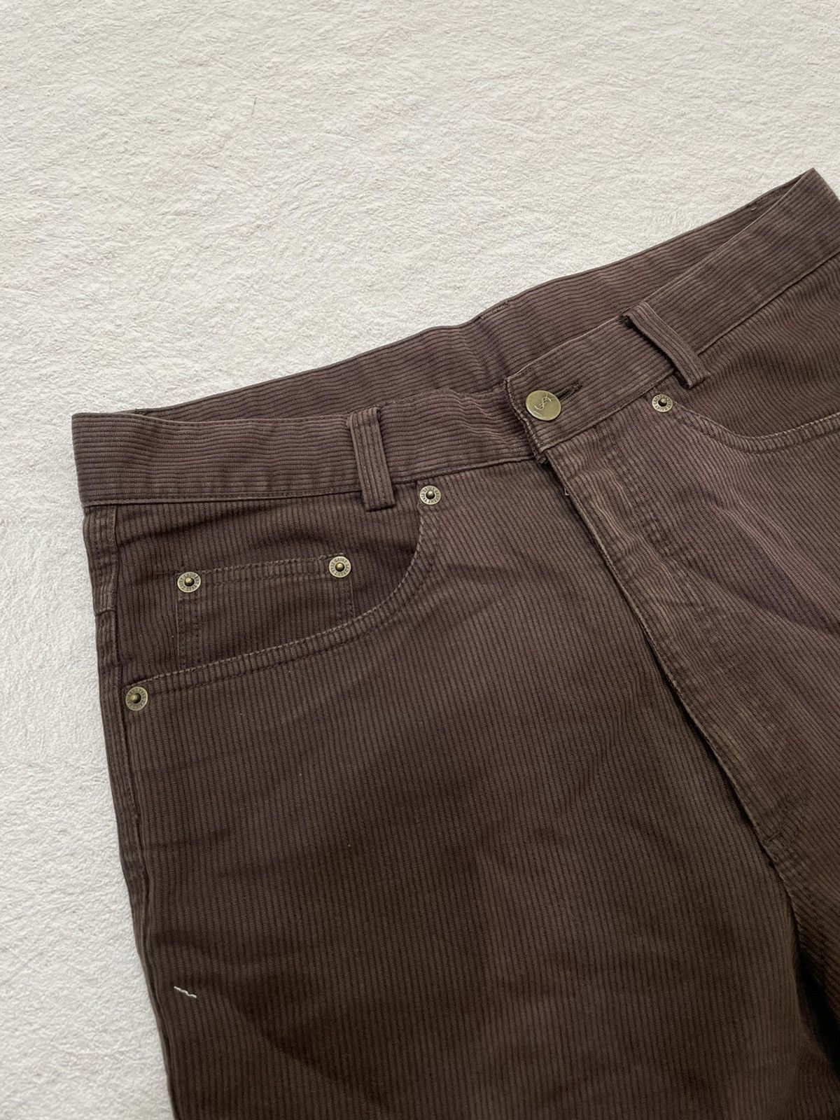 Yves Saint Laurent Yves saint laurent corudoroy pants Size US 31 - 4 Thumbnail