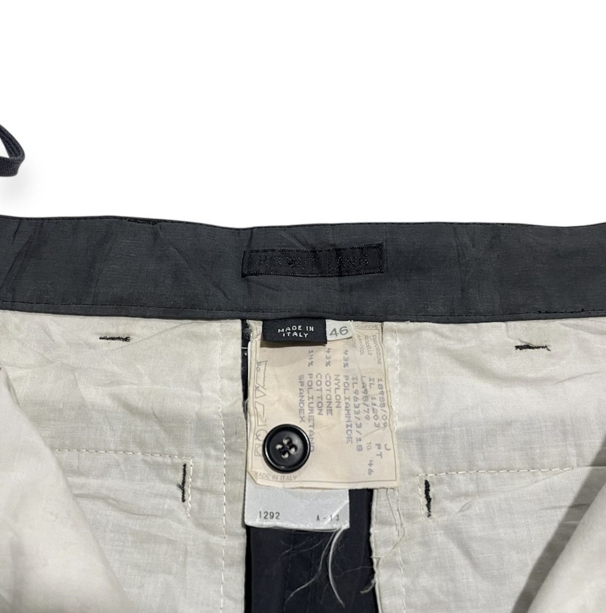 Helmut Lang Archive AW99 Helmut Lang Woven Biker Trousers. Size US 30 / EU 46 - 7 Thumbnail