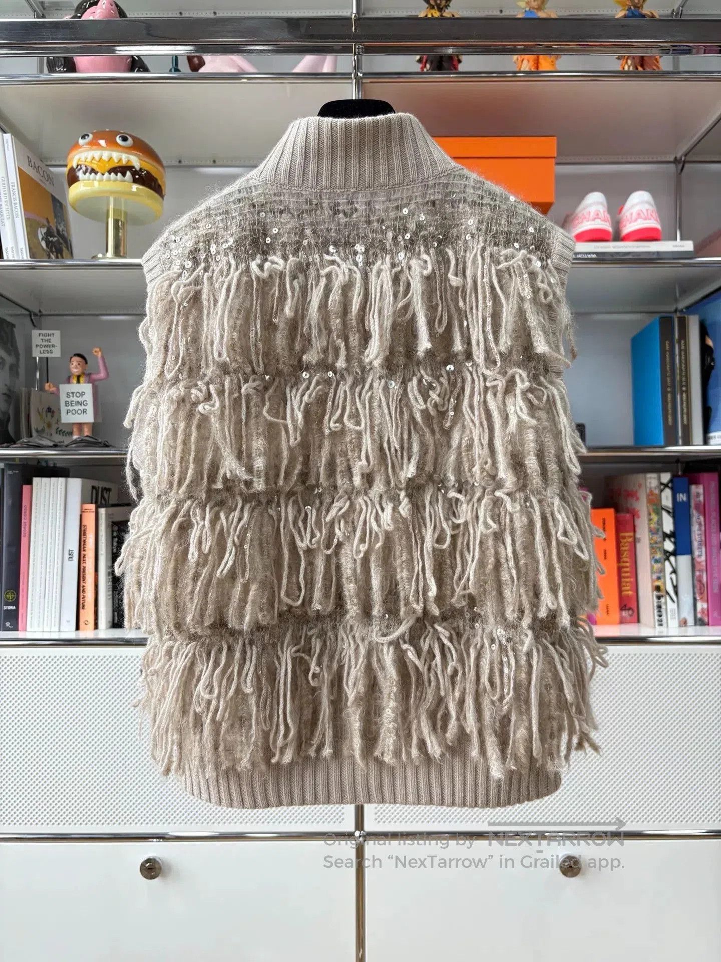 Brunello Cucinelli Brunello Cucinelli Beige Fringe Vest. Size US S / EU 44-46 / 1 - 3 Thumbnail