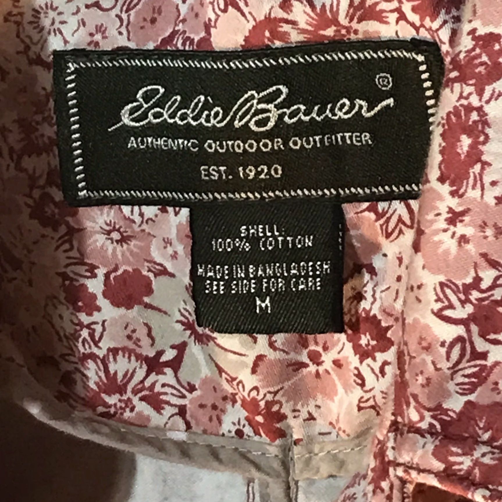 Eddie Bauer Eddie Bauer Women's Floral Cotton Light Jacket Size M Multicolor Fall Winter Casual Size M / US 6-8 / IT 42-44 - 2 Thumbnail