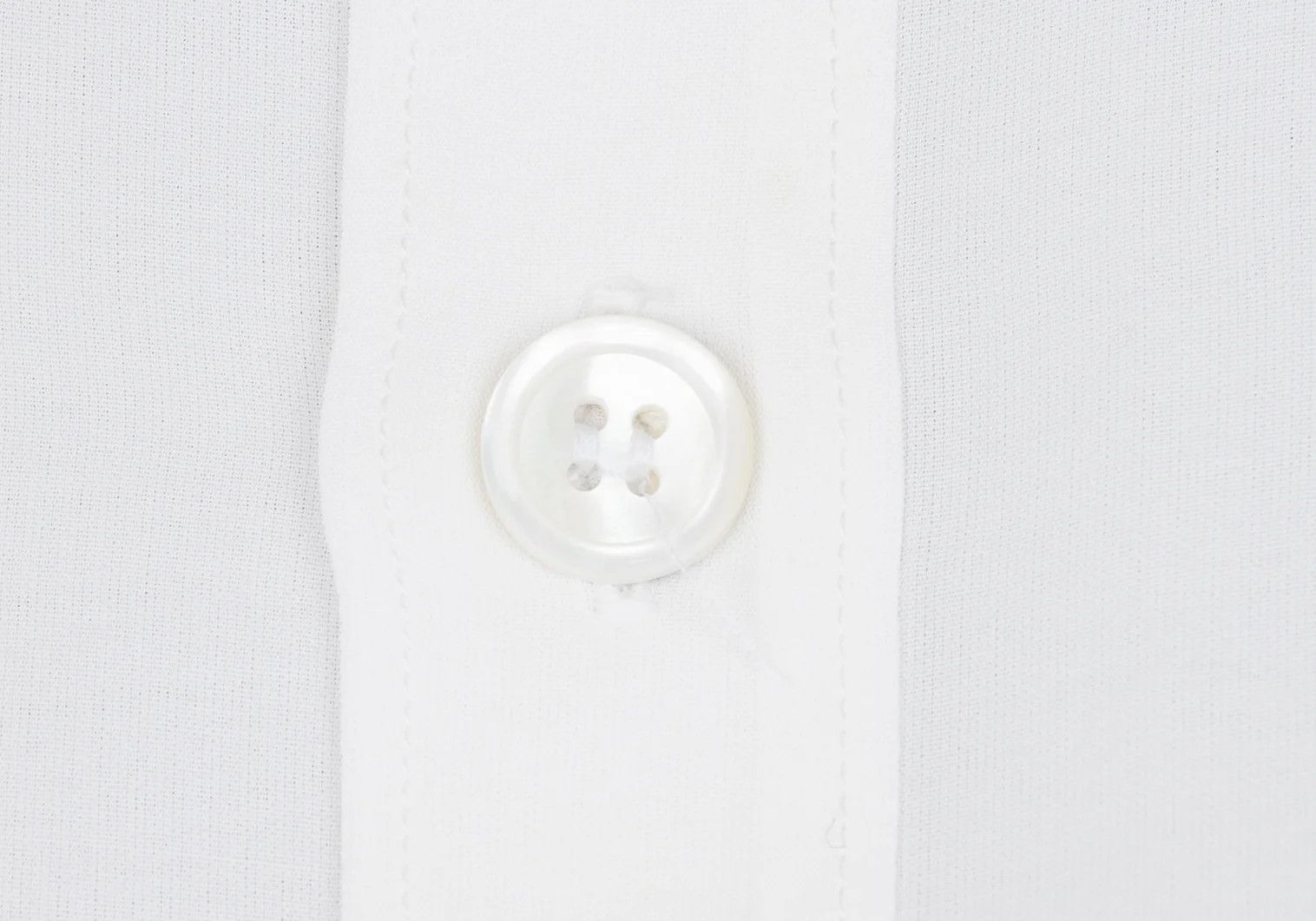 Yohji Yamamoto Yohji Yamamoto Dot Cutting Rayon Shirt White M Size US M / EU 48-50 / 2 - 6 Thumbnail