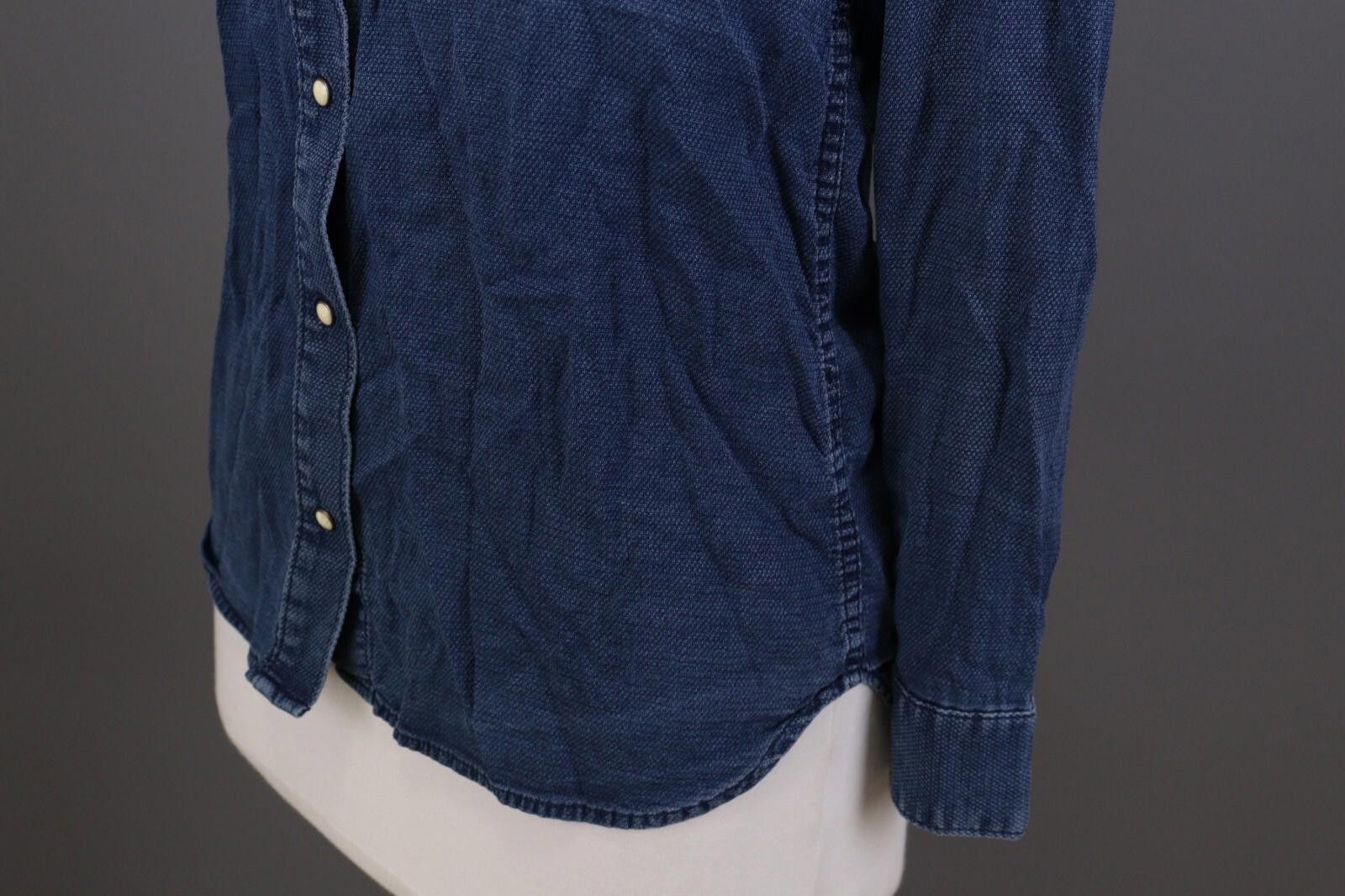 Allsaints All Saints Blue Denim Button Down Pockets Size EU 34 /US 2 Size S / US 4 / IT 40 - 10 Thumbnail
