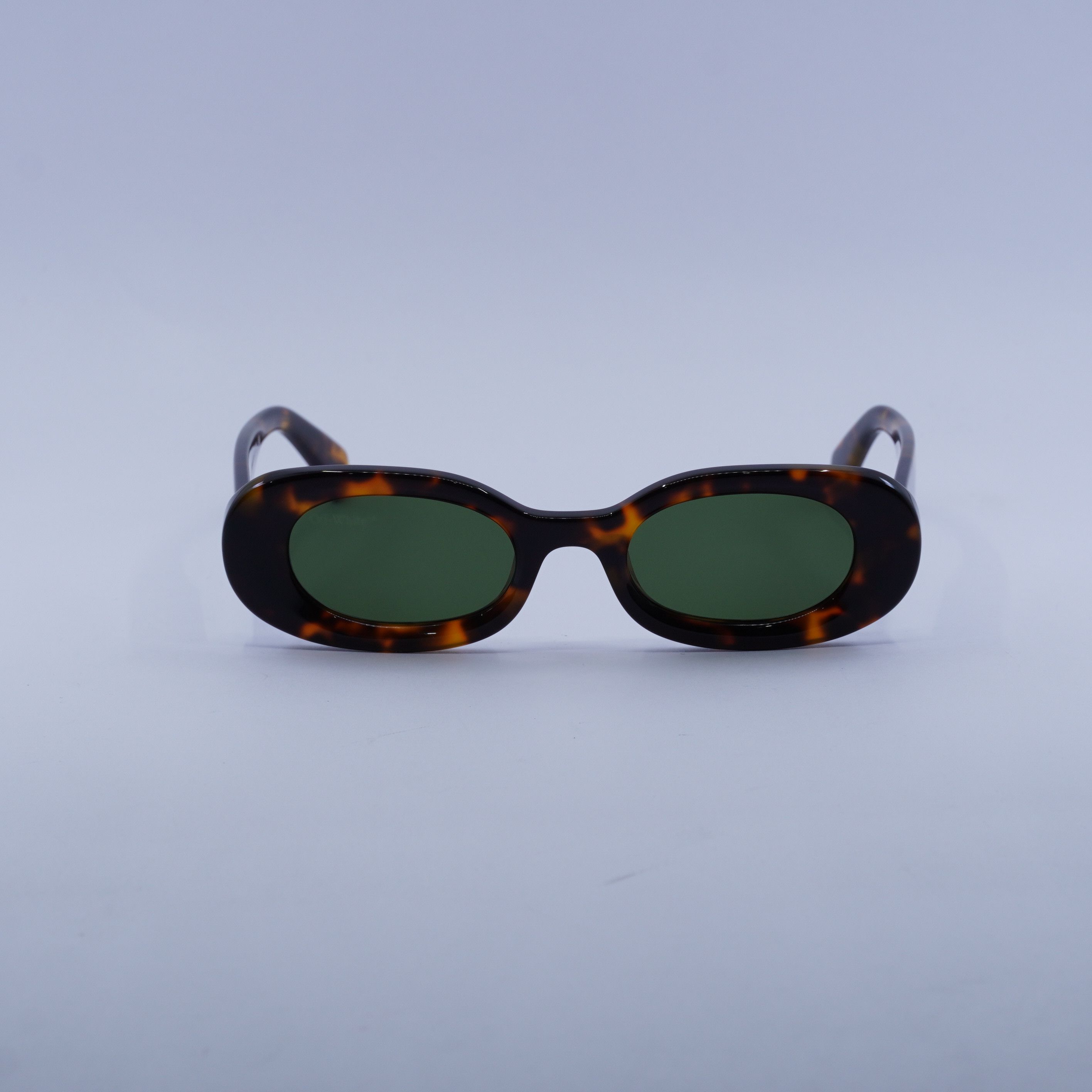 Off-White OERI087 AMALFI 6055 Sunglasses Havana Oval Frame
