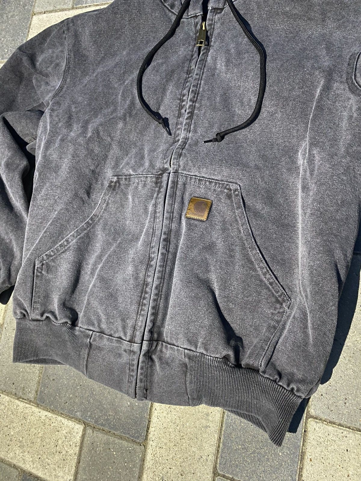 Carhartt Vintage 90s Carhartt Jacket Hooded Zip Up Men's M Size US M / EU 48-50 / 2 - 6 Thumbnail
