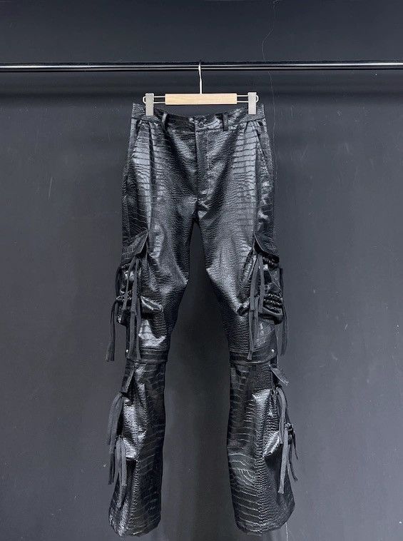 Other Snakeskin pattern cargo pants Size US 32 / EU 48 - 1 Thumbnail