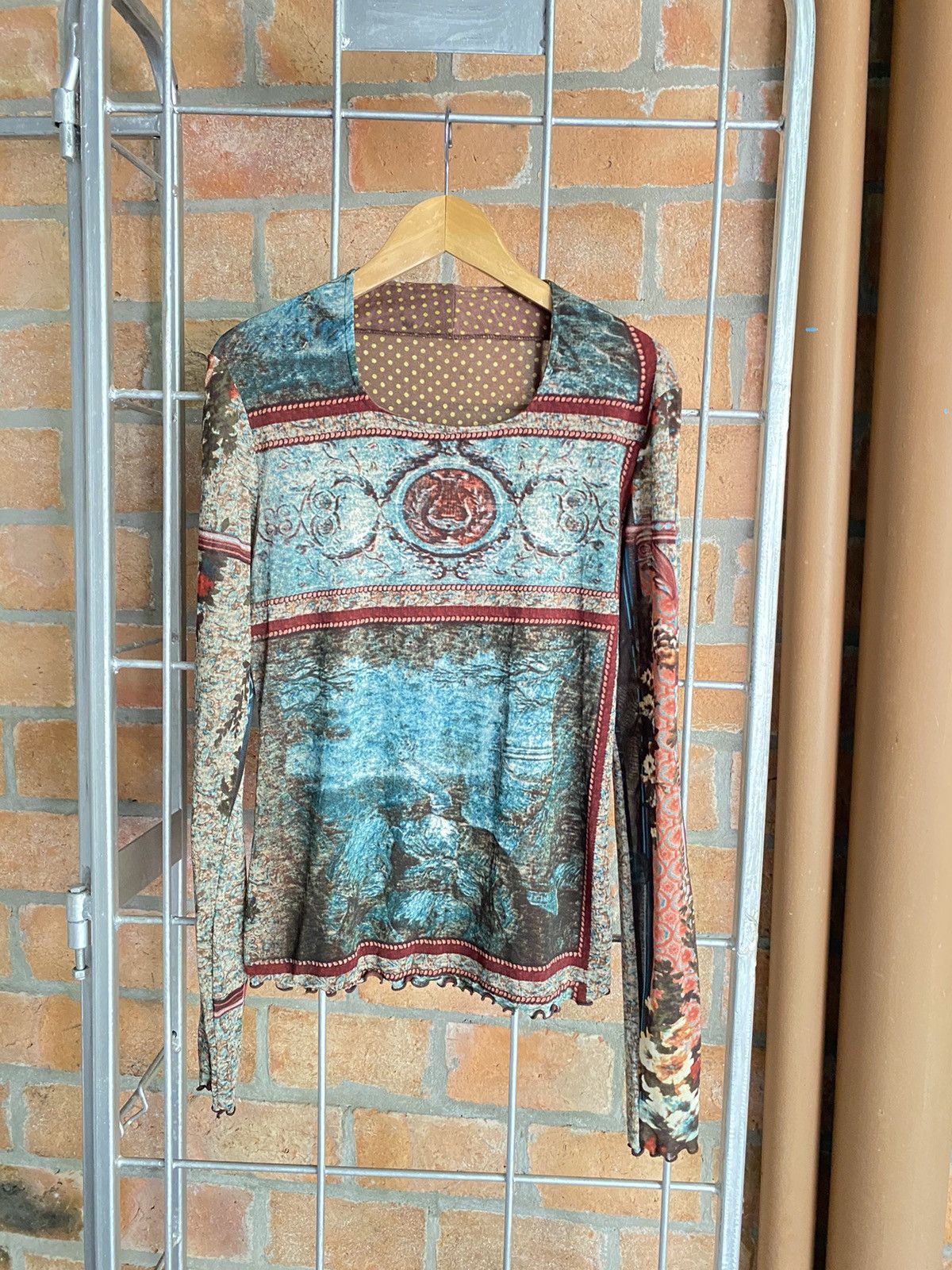 Designer × Japanese Brand Y2K mesh blouse top Size ONE SIZE - 14 Thumbnail