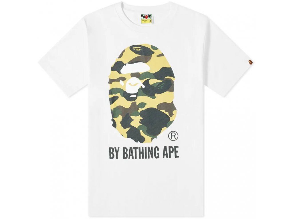 image of Bape 1St Camo By Bathing Ape in White, Men's (Size Small)