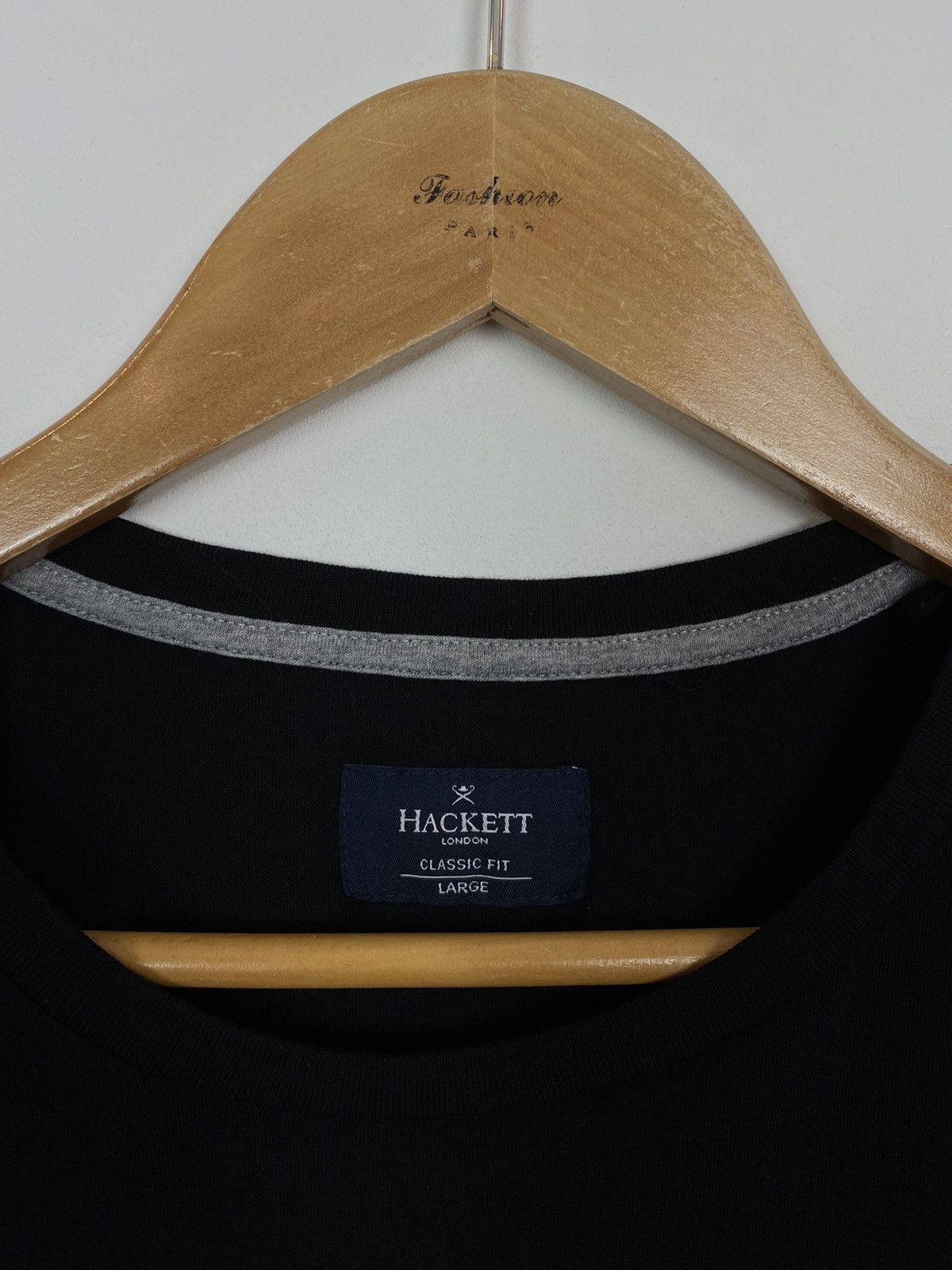 Other Hackett London Logo Tee Black Short Sleeve T-shirt Size L Size US L / EU 52-54 / 3 - 3 Thumbnail