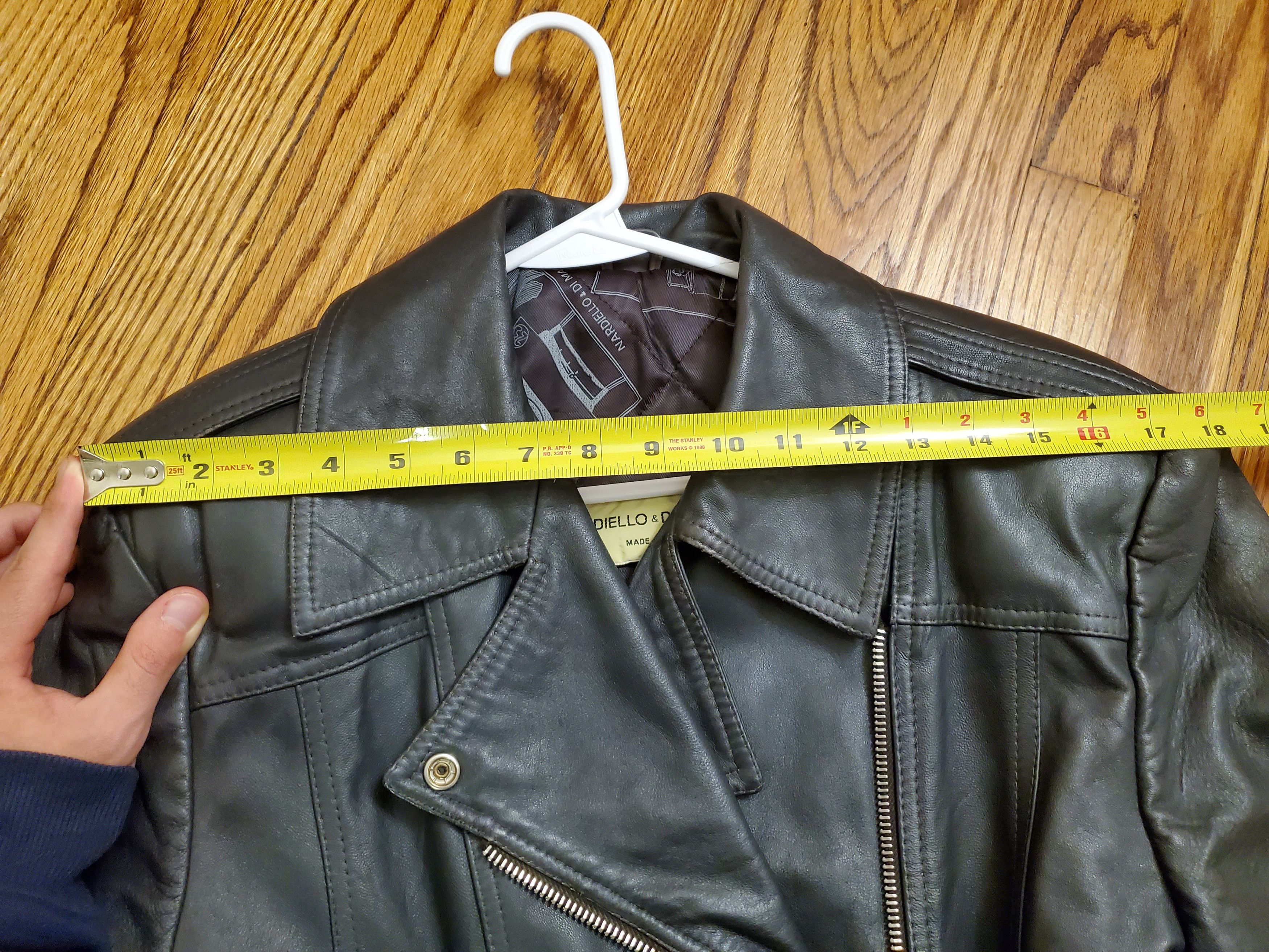 Other Italian Lambskin Leather Jacket Nardiello & Di Maggio Size US S / EU 44-46 / 1 - 6 Thumbnail