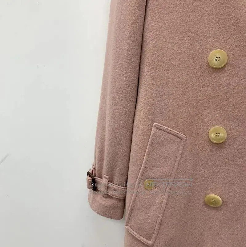 Burberry Burberry Pink Cashmere Women's Coat. Size XS / US 0-2 / IT 36-38 - 3 Thumbnail